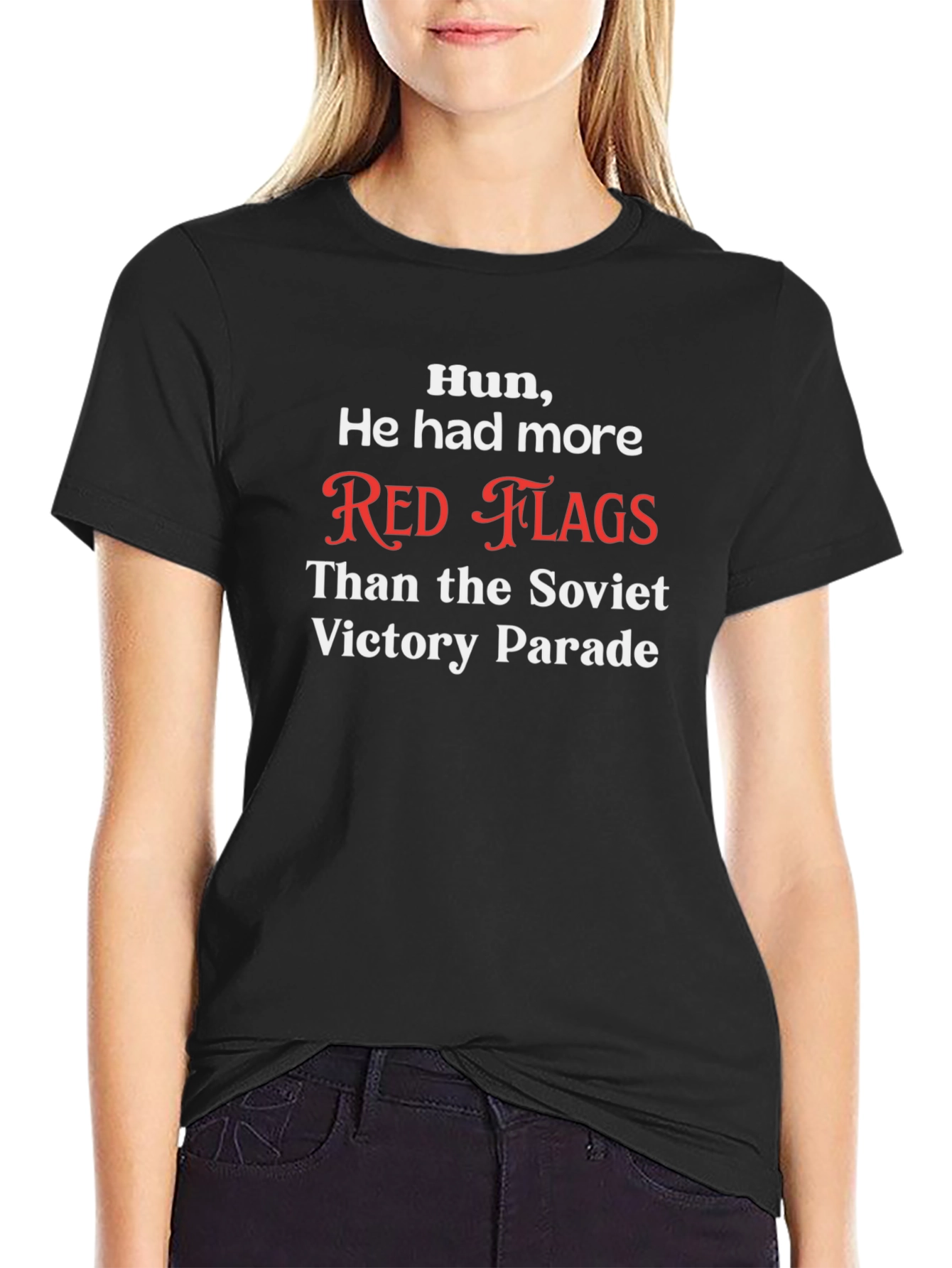 Humorous Red Flags T-Shirt