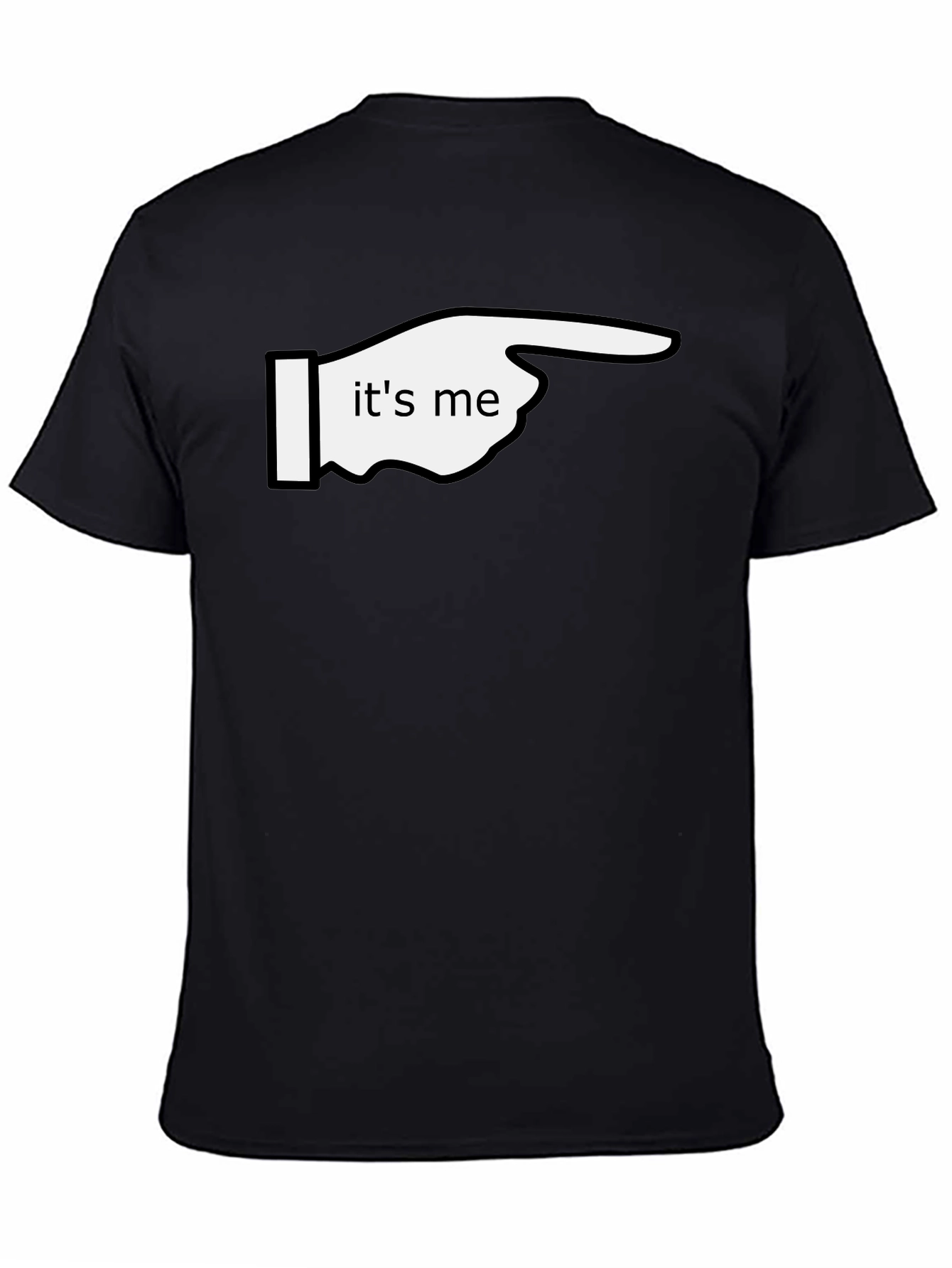 Its Me Pointing Graphic T-Shirt