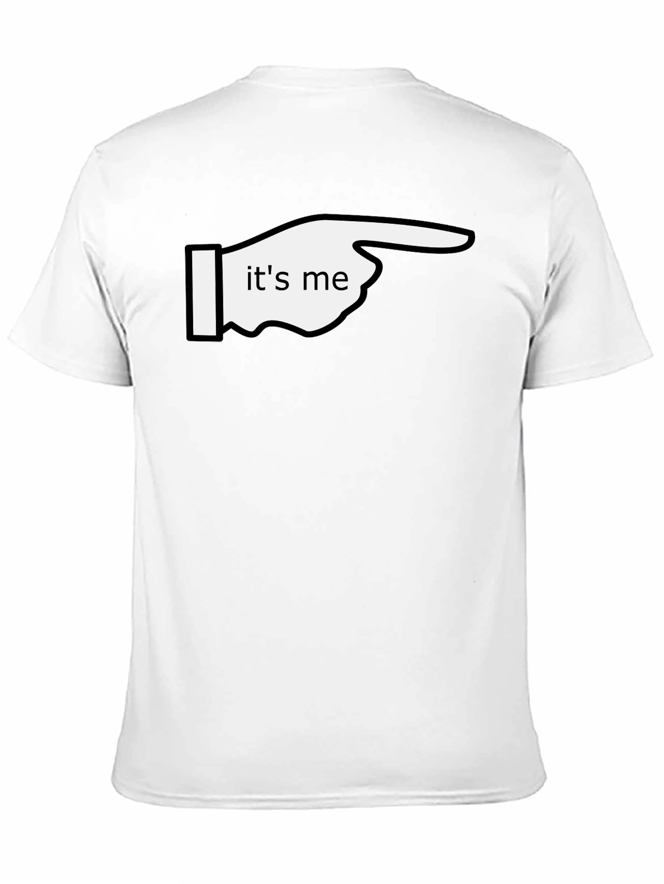 Its Me Pointing Graphic T-Shirt