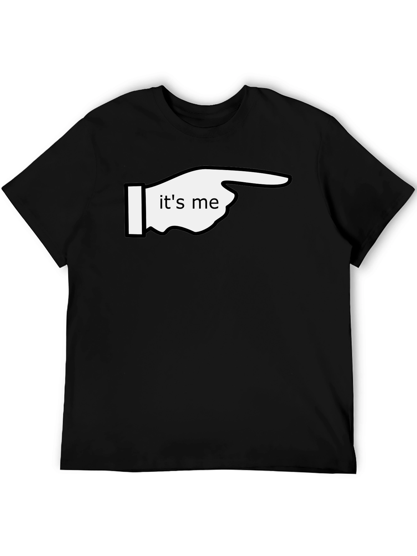 Its Me Pointing Graphic T-Shirt