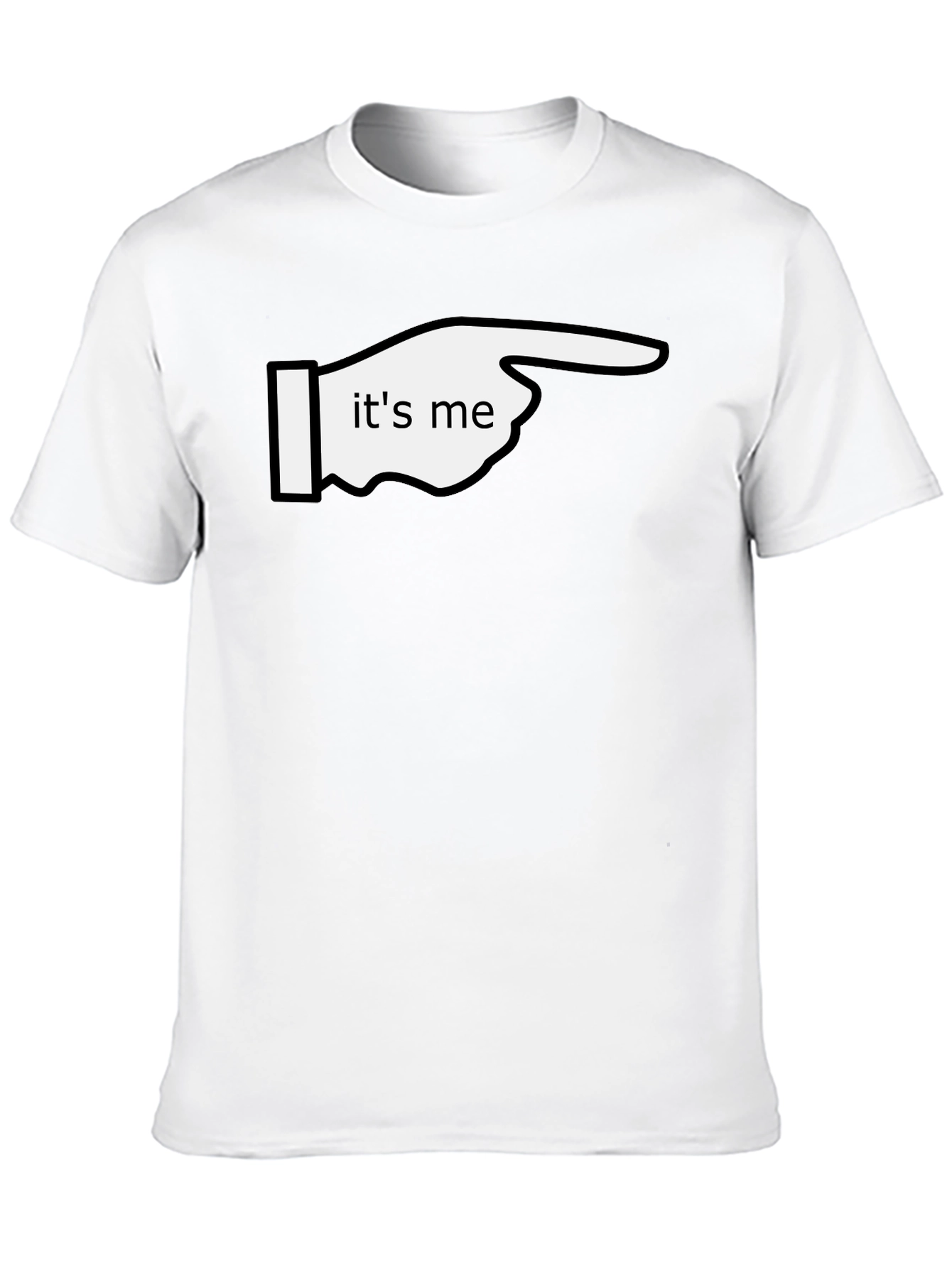 Its Me Pointing Graphic T-Shirt