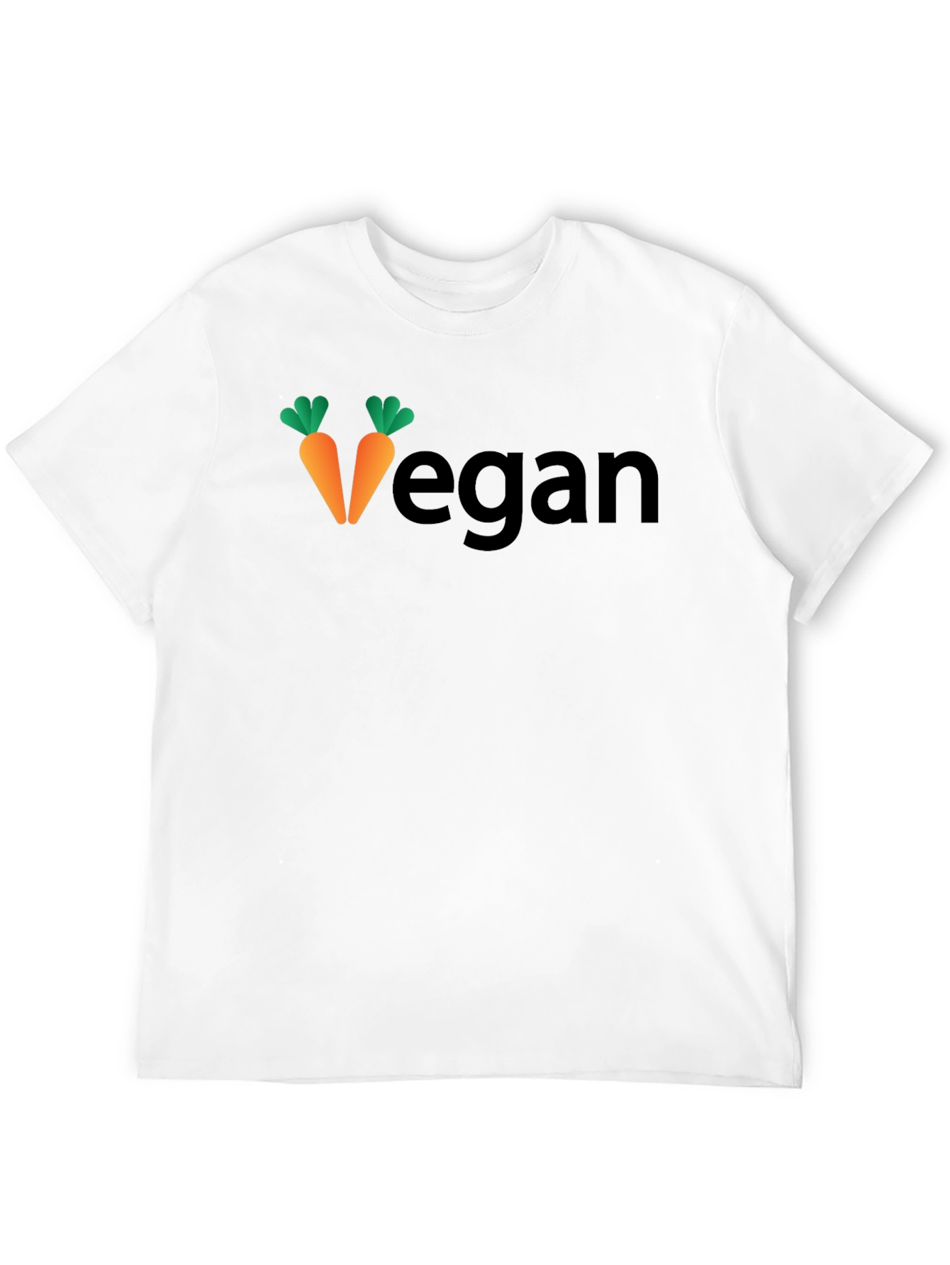 Vegan Carrot Graphic Tee - Unisex Casual Shirt