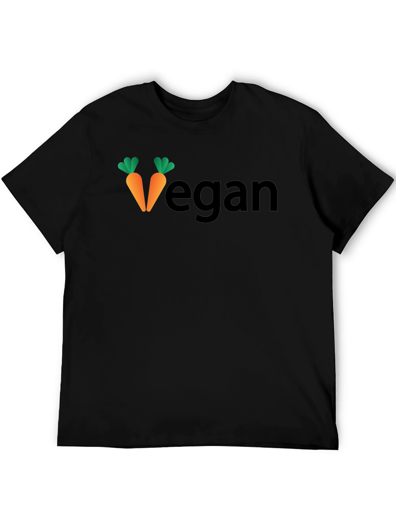 Vegan Carrot Graphic Tee - Unisex Casual Shirt
