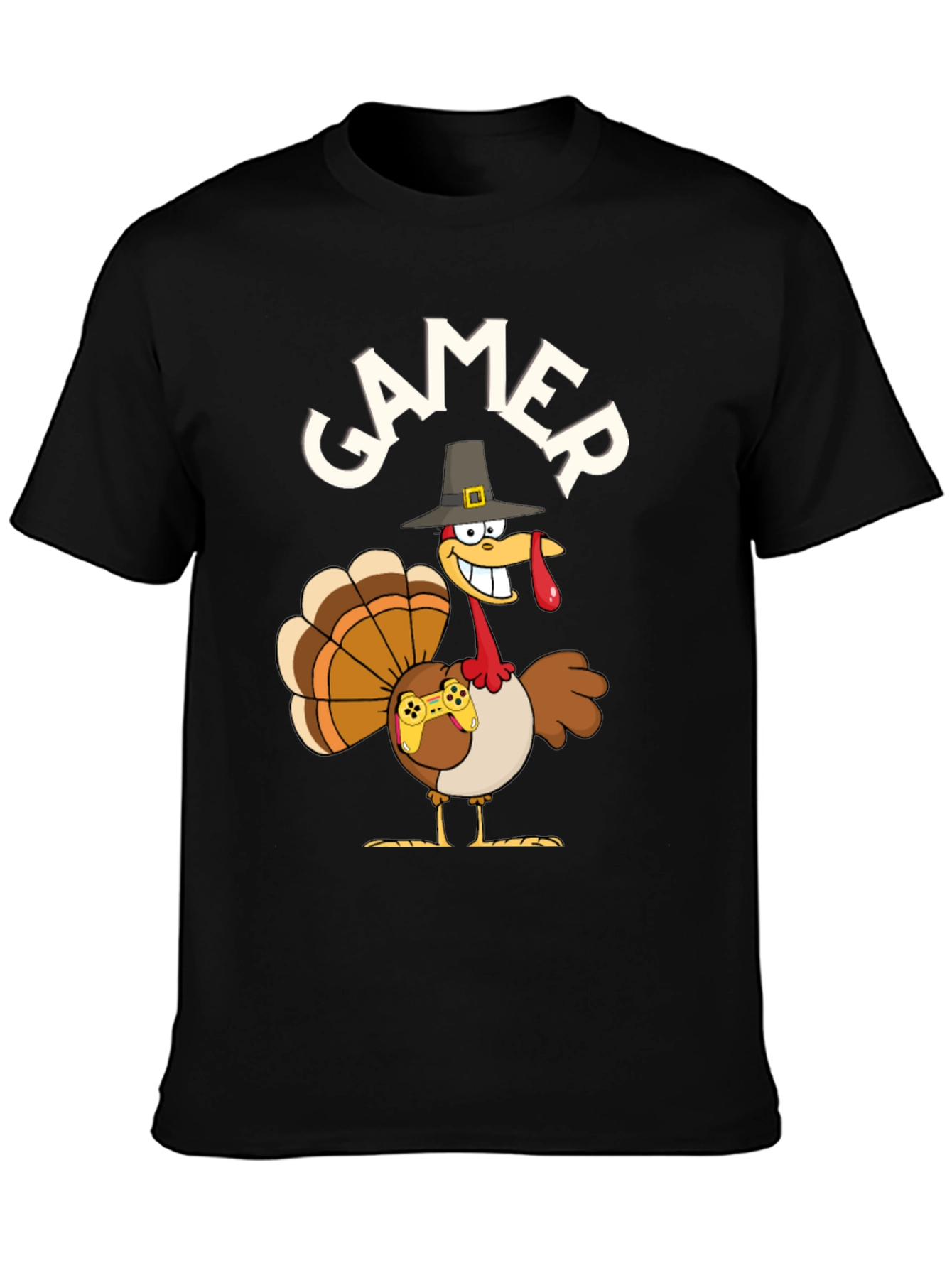 Gamer Turkey T-Shirt - Thanksgiving Gaming
