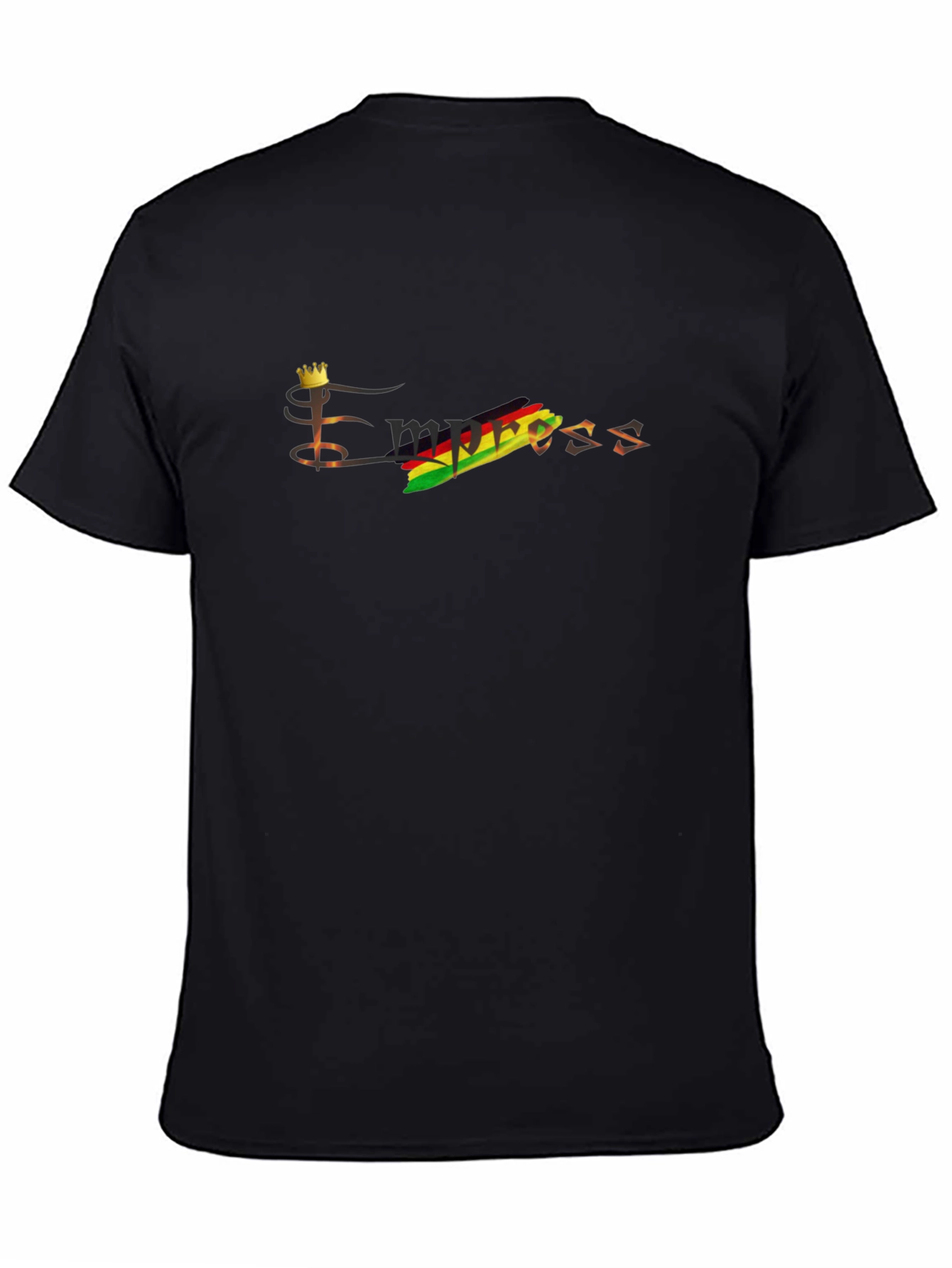 Empress Rasta Crown Black T-Shirt