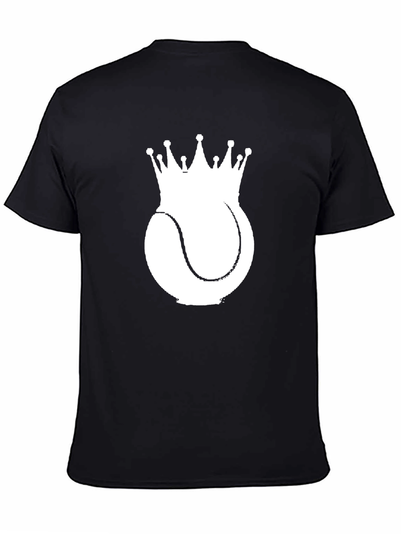 Tennis King Black T-Shirt