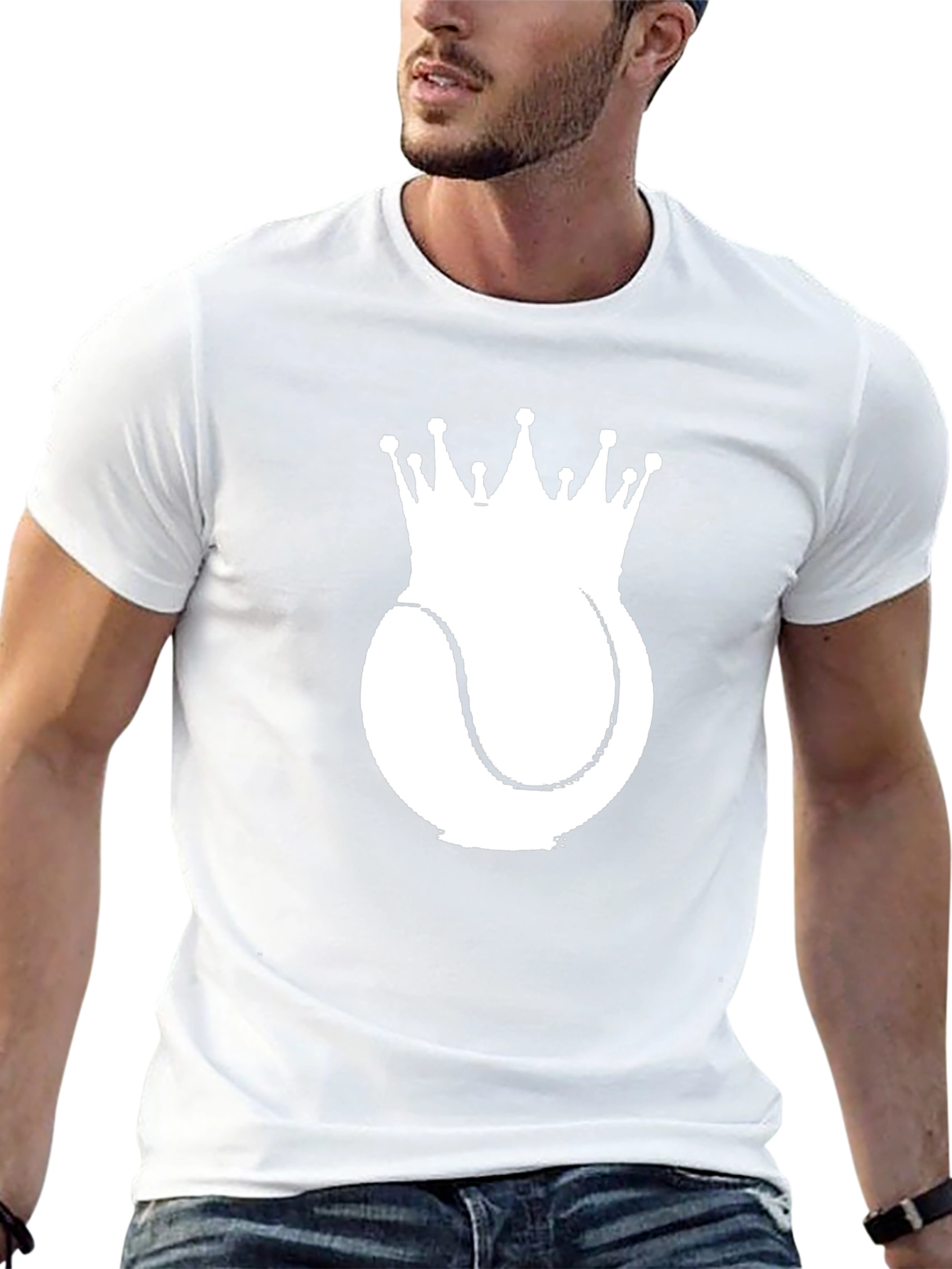 Tennis King Black T-Shirt