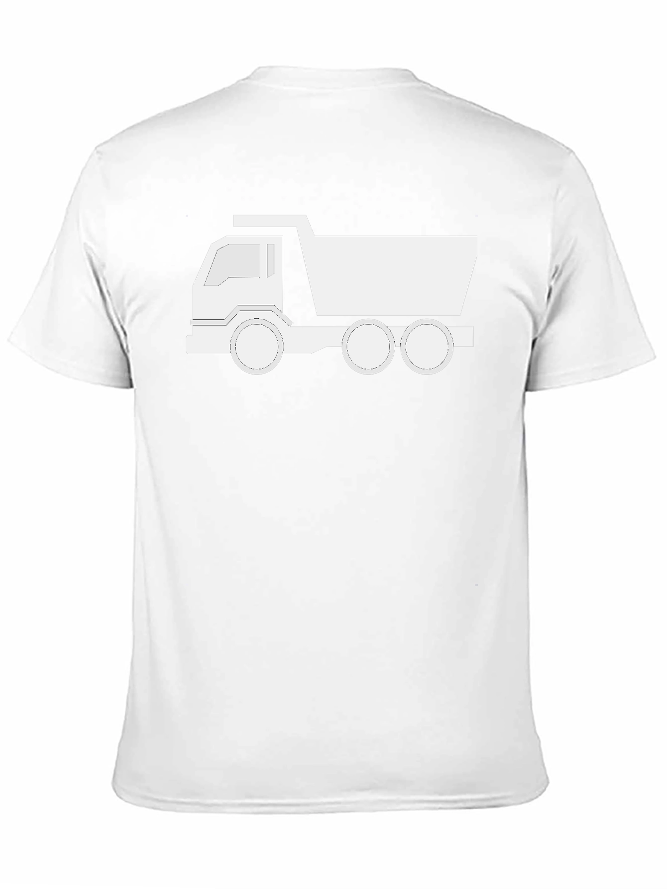 Dump Truck Graphic Tee - Heavy Duty Comfort