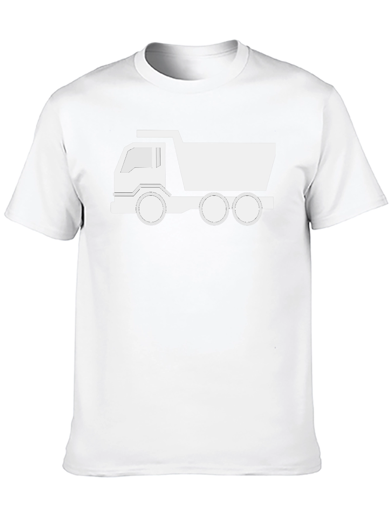 Dump Truck Graphic Tee - Heavy Duty Comfort