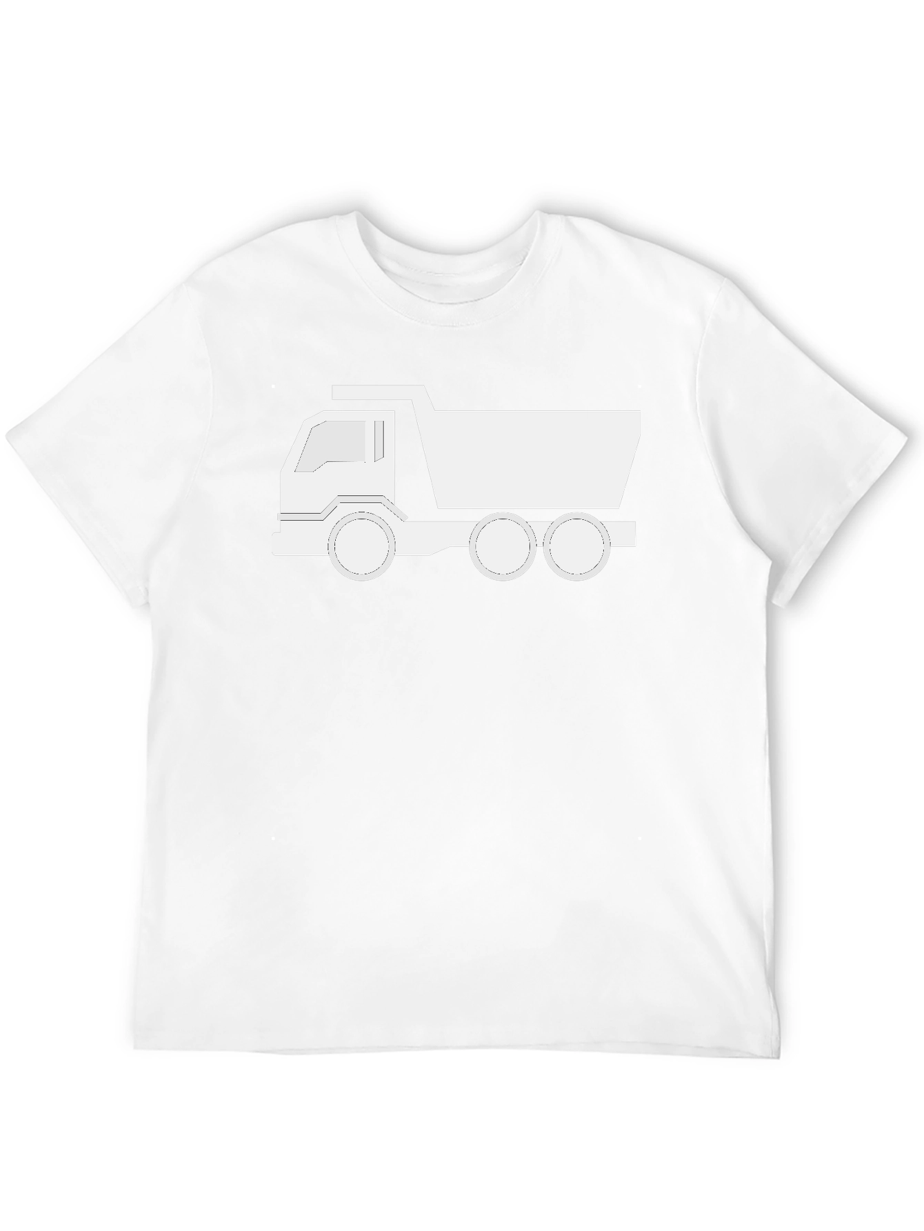 Dump Truck Graphic Tee - Heavy Duty Comfort