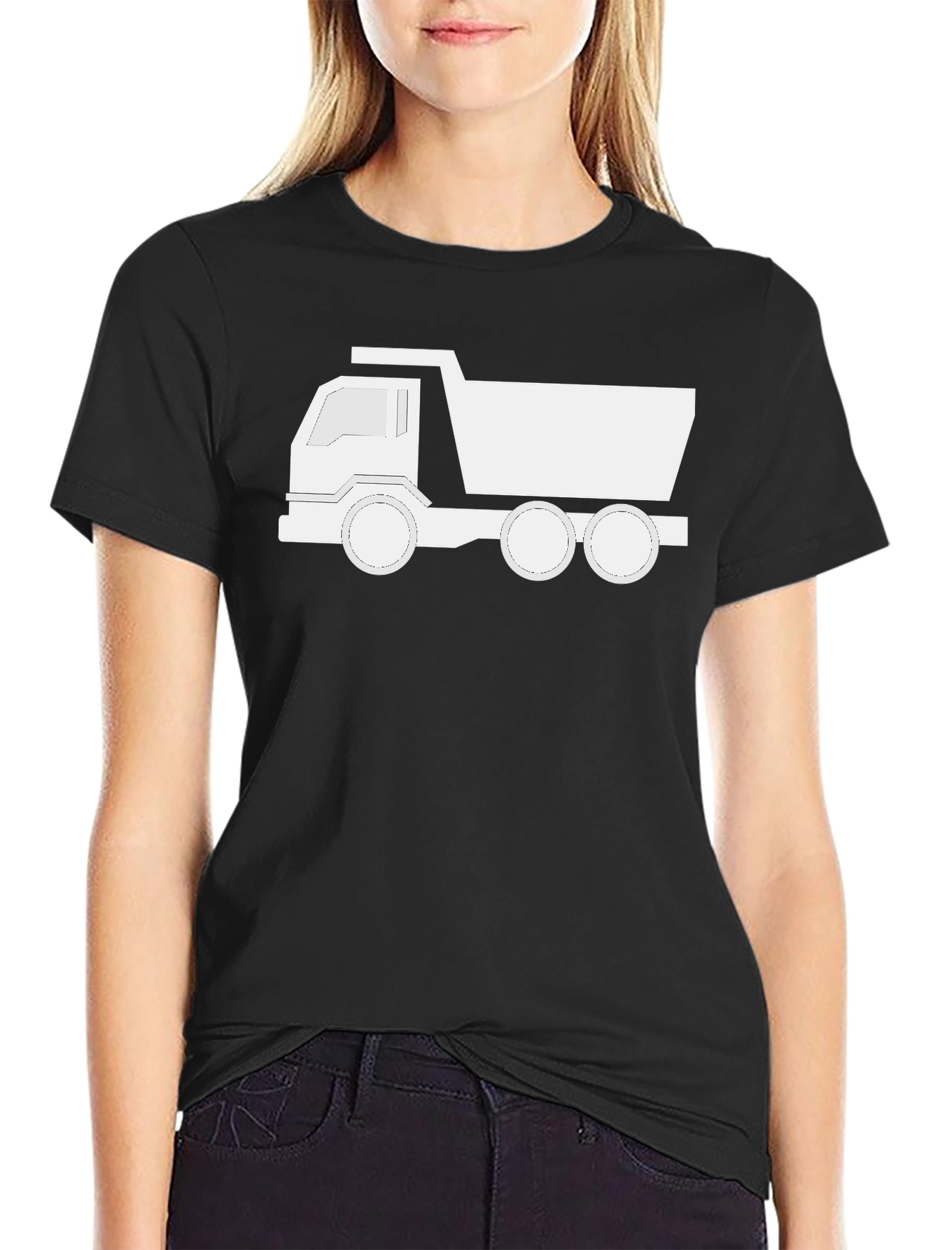 Dump Truck Graphic Tee - Heavy Duty Comfort
