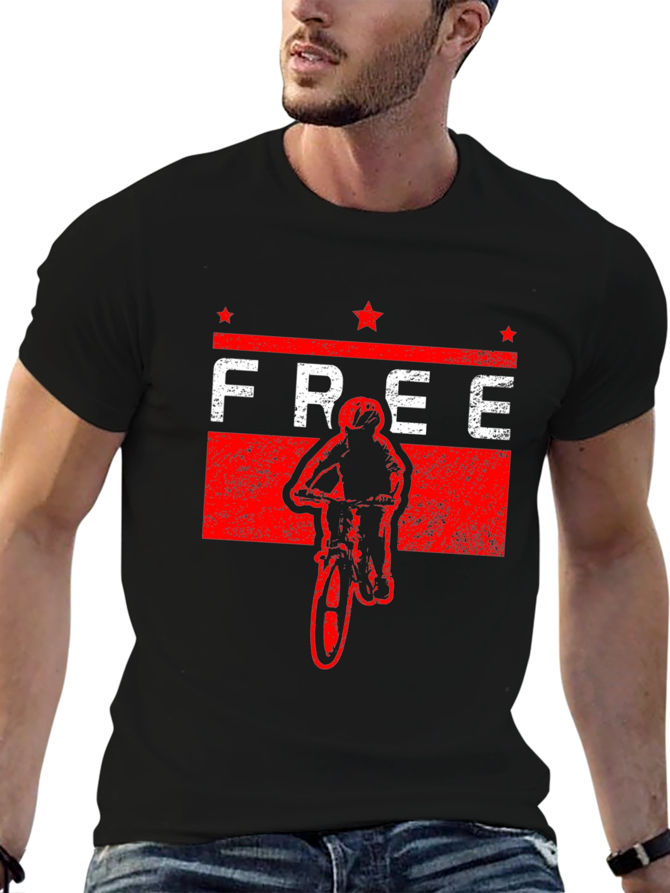 Free Ride T-Shirt: Mountain Biking Graphic Tee