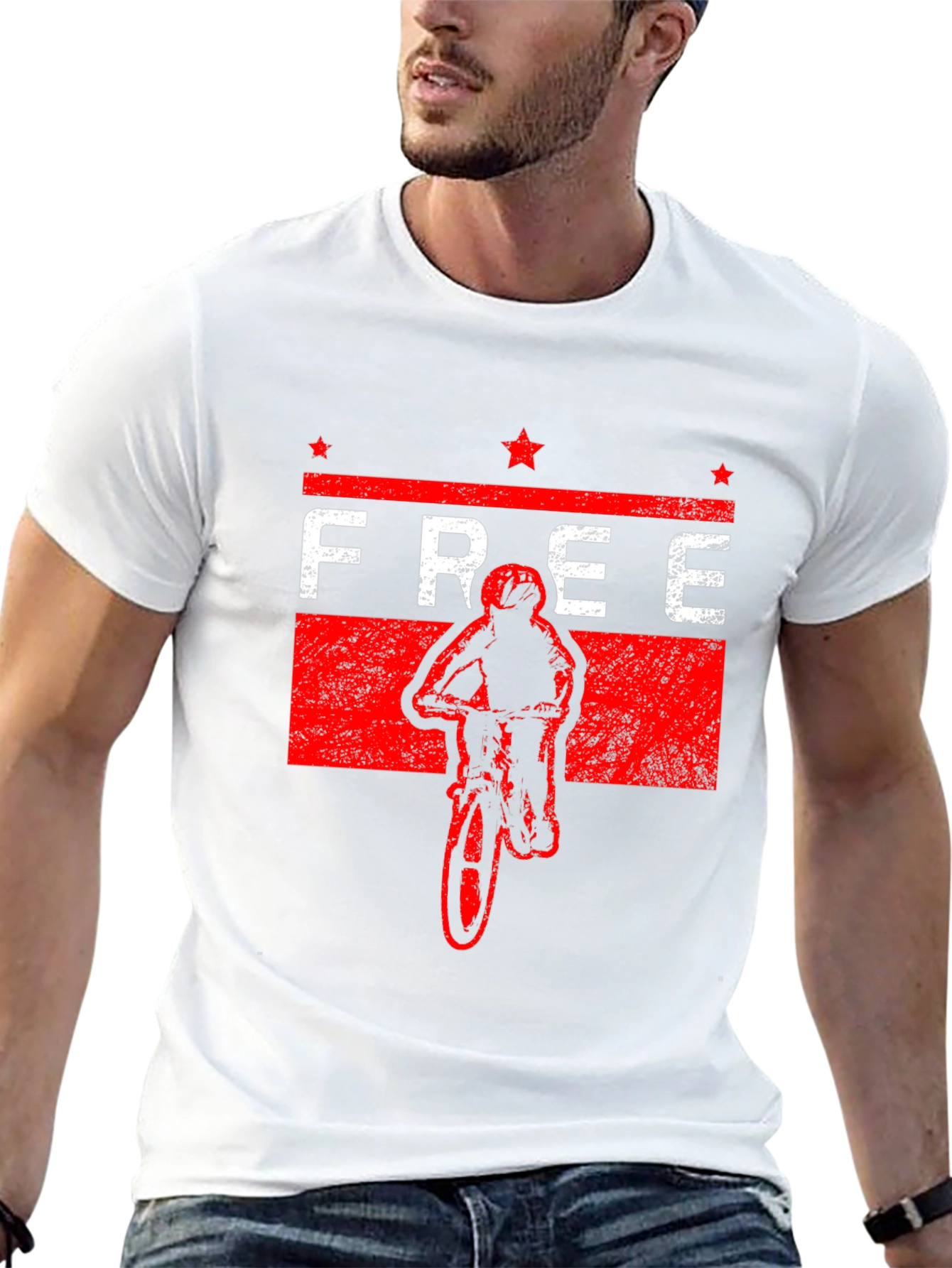 Free Ride T-Shirt: Mountain Biking Graphic Tee