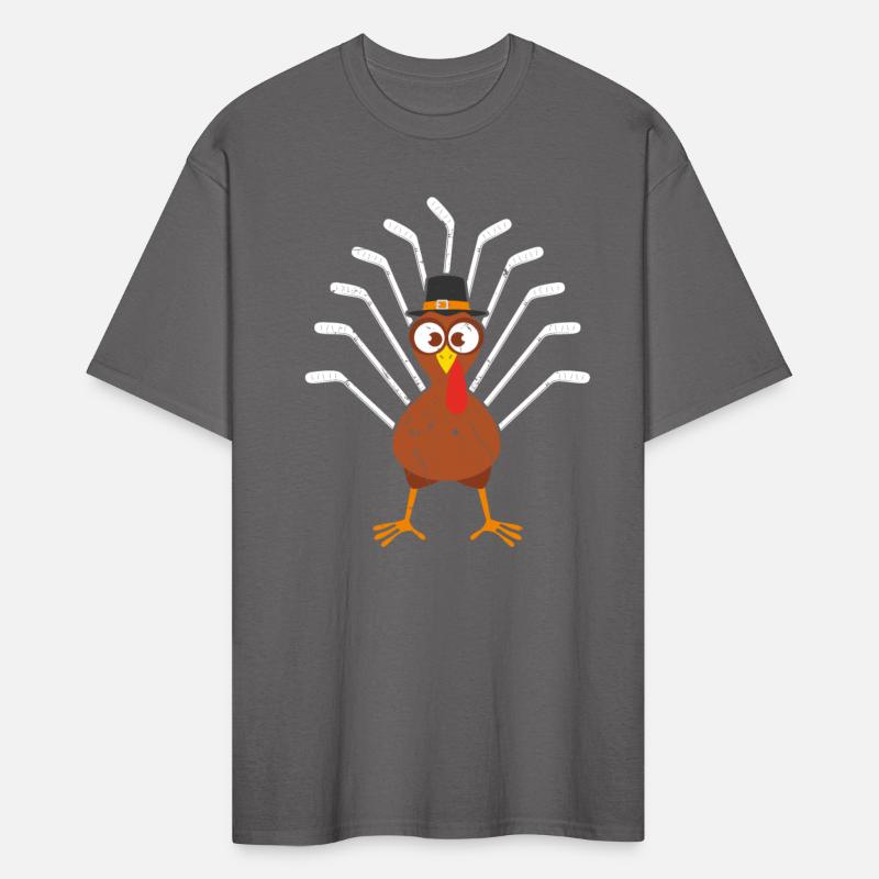 Ice Hockey Stick Turkey Thanksgiving