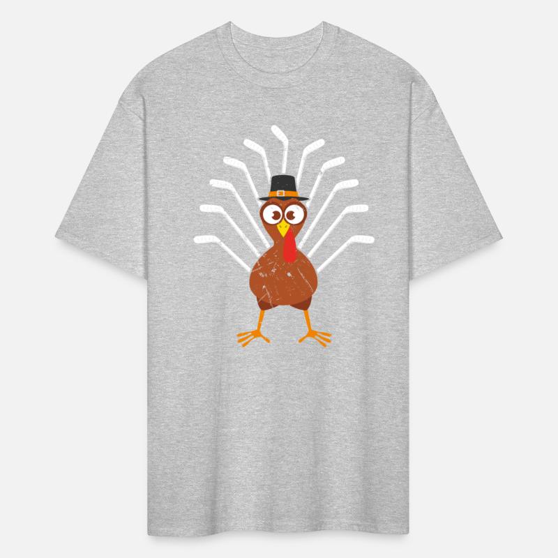 Ice Hockey Stick Turkey Thanksgiving
