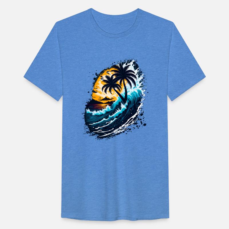 Illustration Paradise Beach