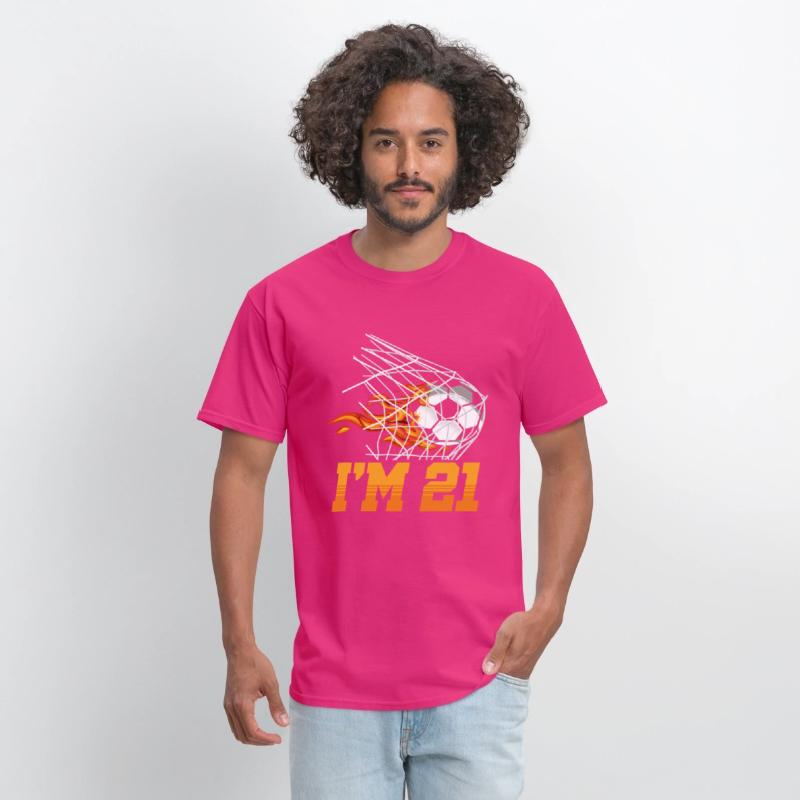 I'm 21 Sports Football Goal 21st Birthday Kid