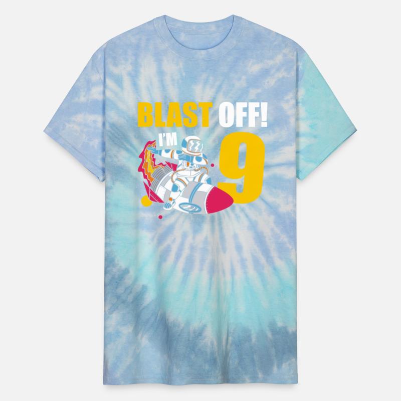 I'm 9 Astronaut Lover Spaceship Happy Birthday