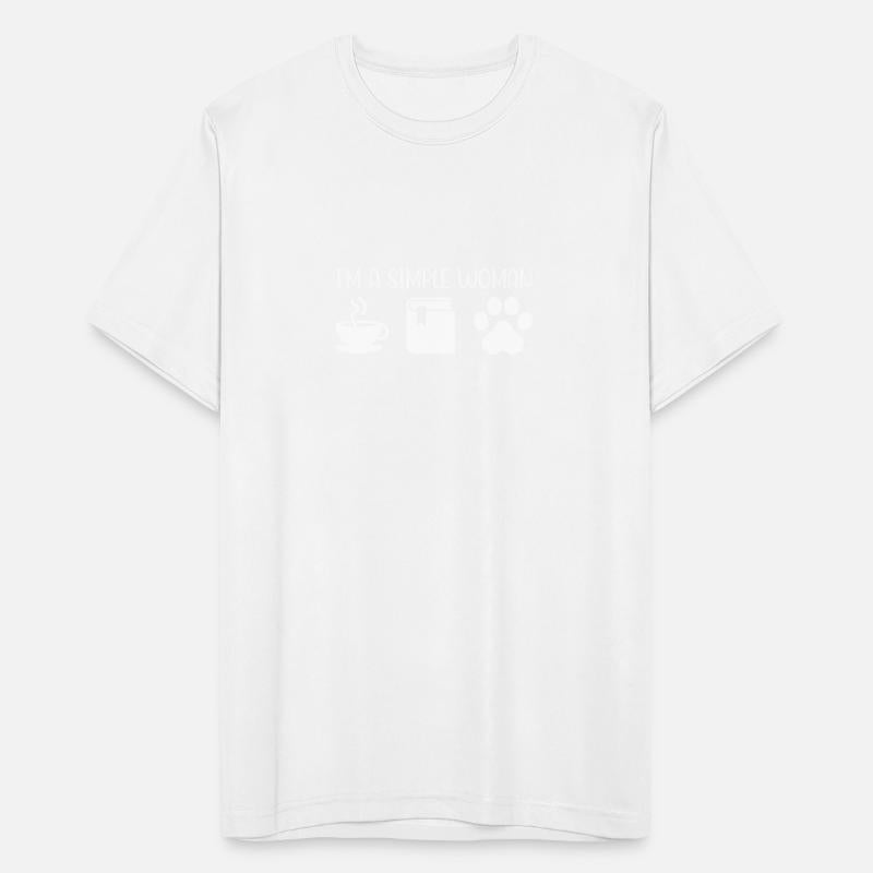 Im a Simple Woman Coffee Book Pet