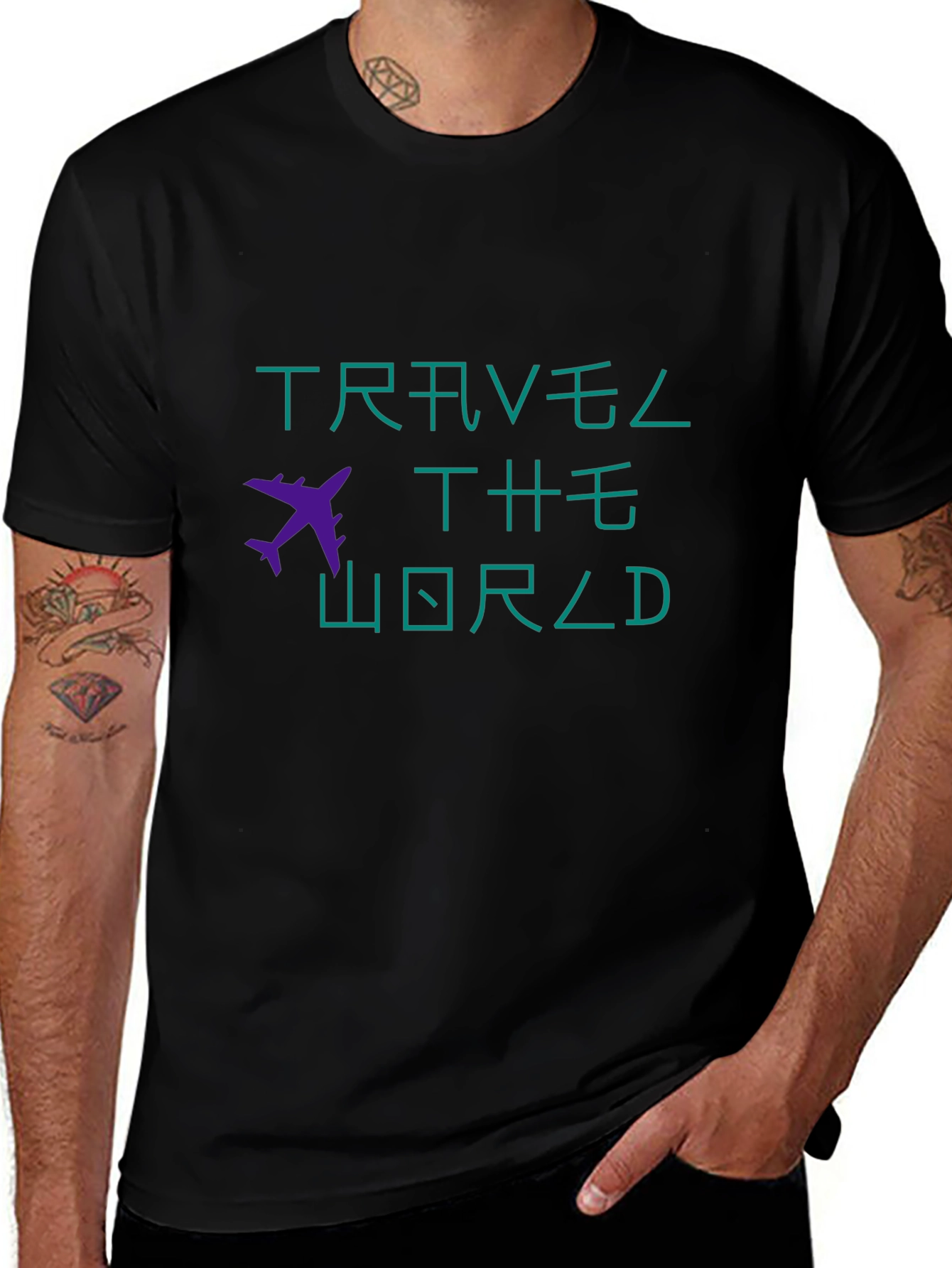 Travel the World Graphic T-Shirt