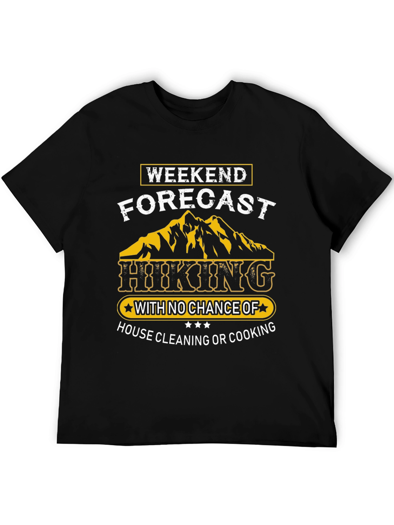 Hiking Weekend Forecast Graphic Tee