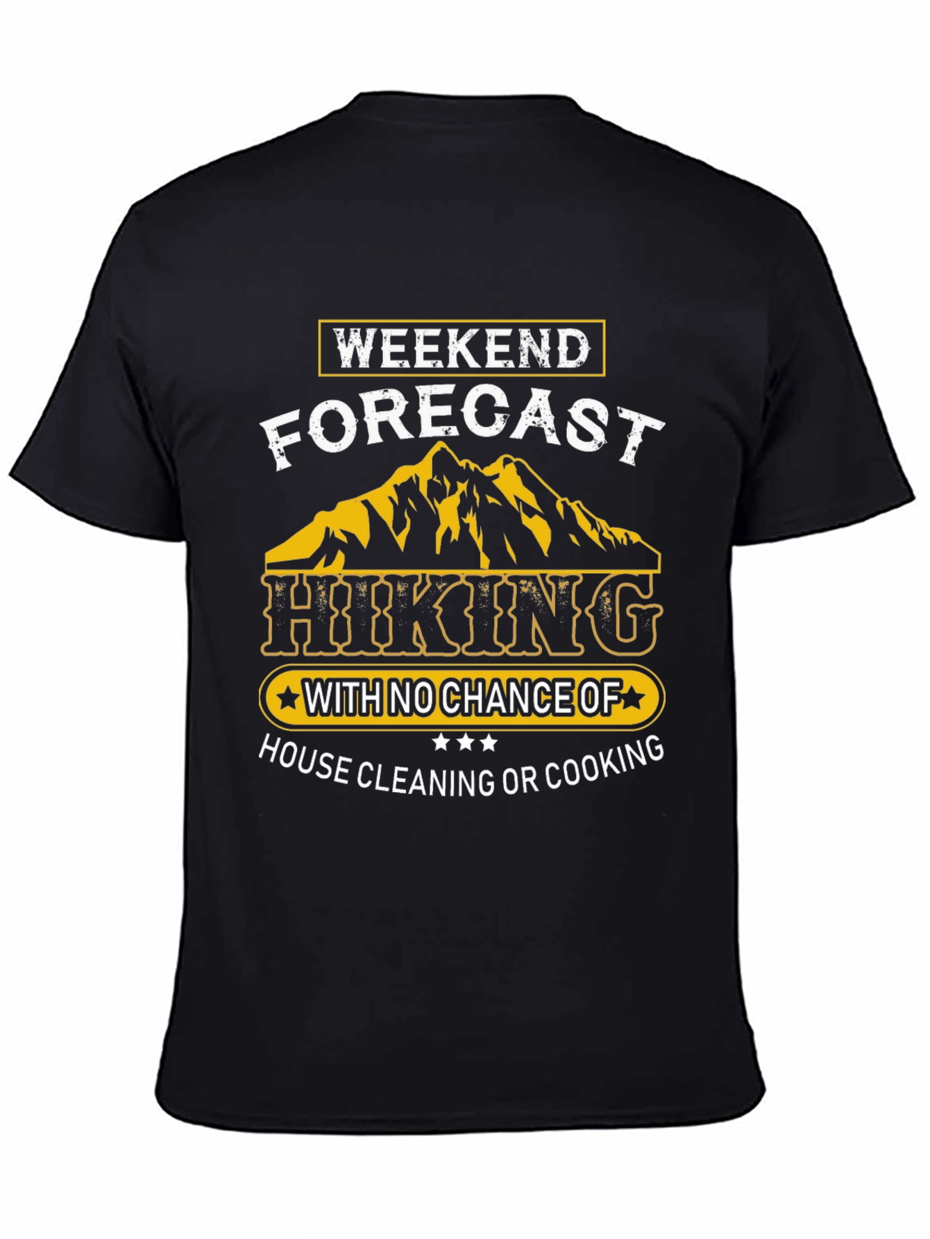 Hiking Weekend Forecast Graphic Tee