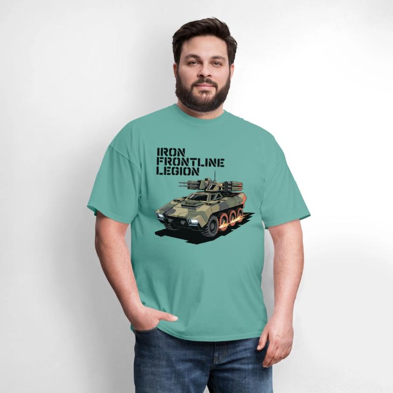 IRON FRONTLINE LEGION – Futuristic War Tank Design