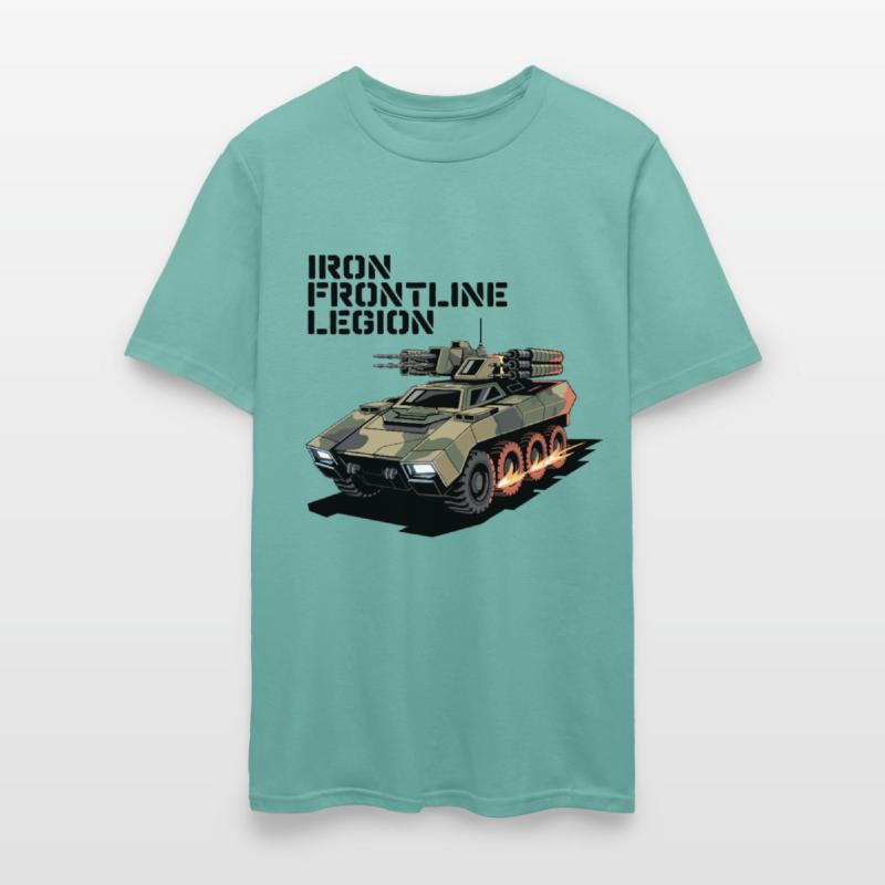 IRON FRONTLINE LEGION – Futuristic War Tank Design