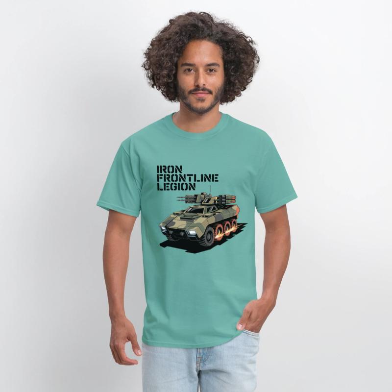 IRON FRONTLINE LEGION – Futuristic War Tank Design