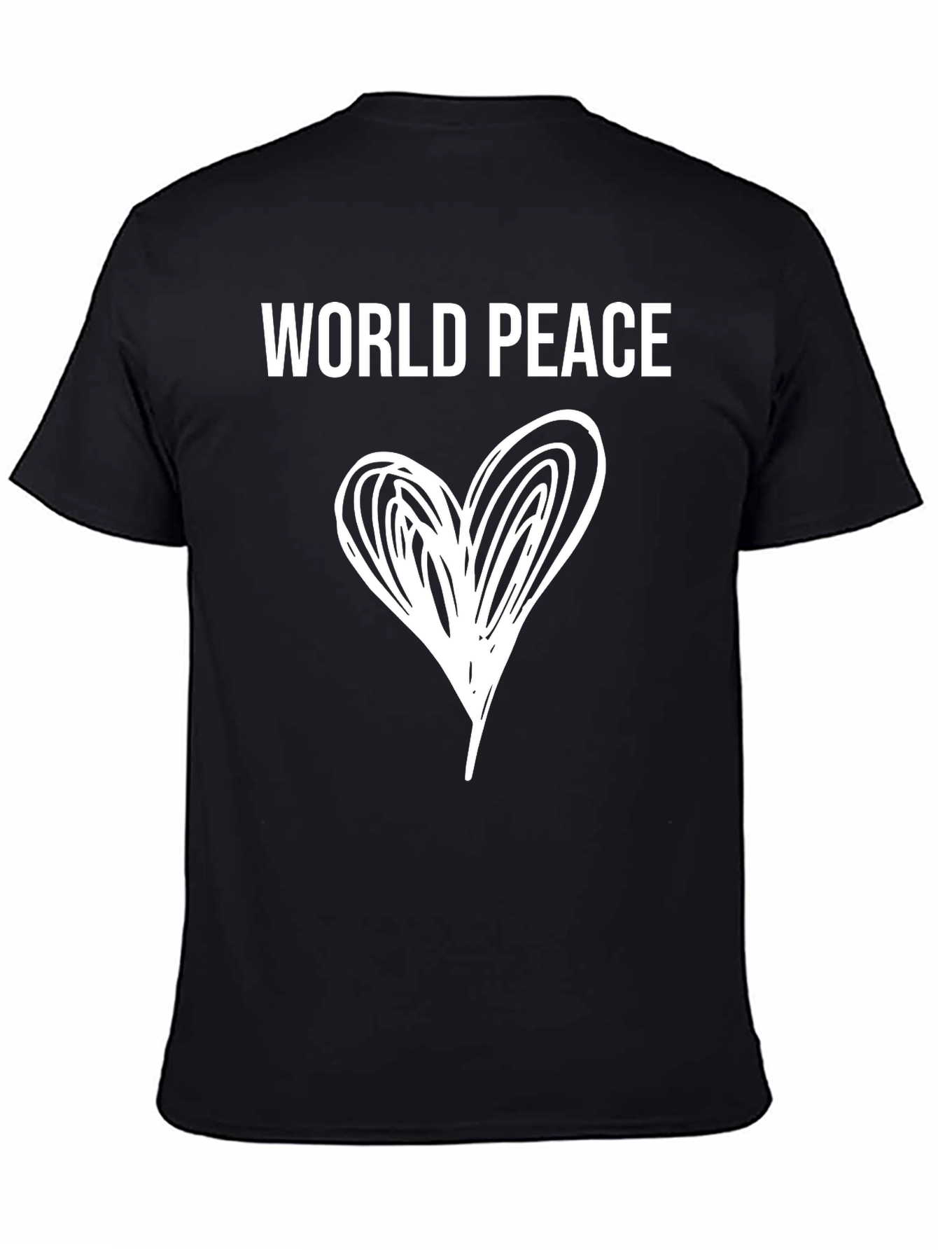 World Peace Heart Graphic Tee