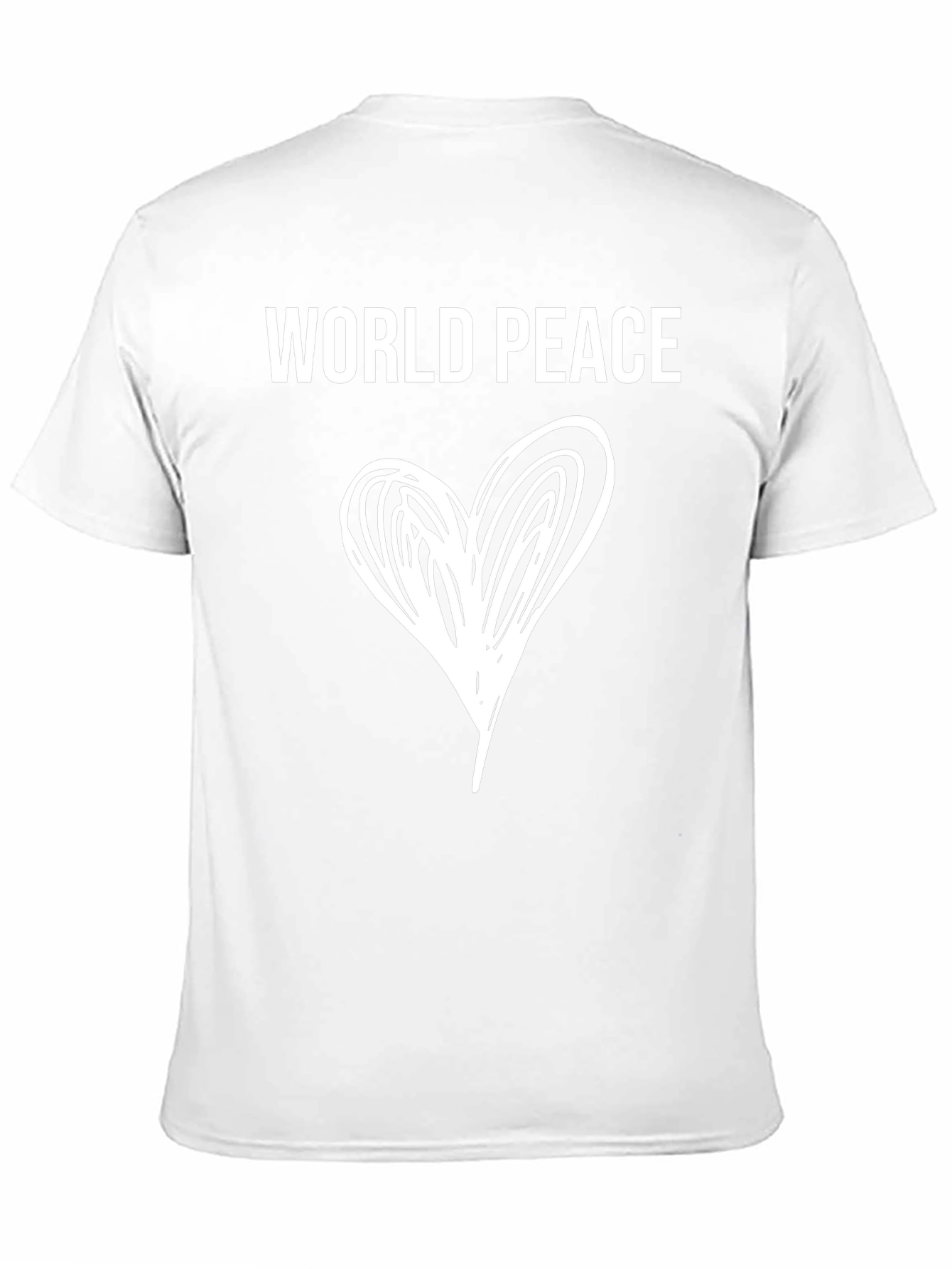 World Peace Heart Graphic Tee