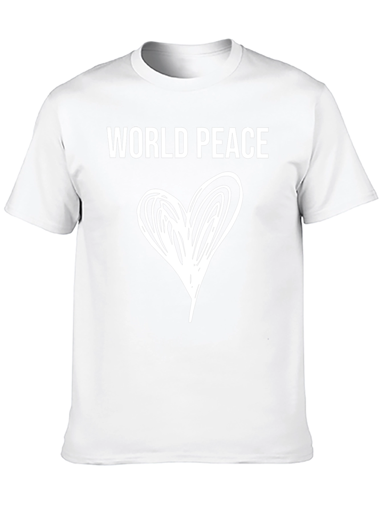 World Peace Heart Graphic Tee