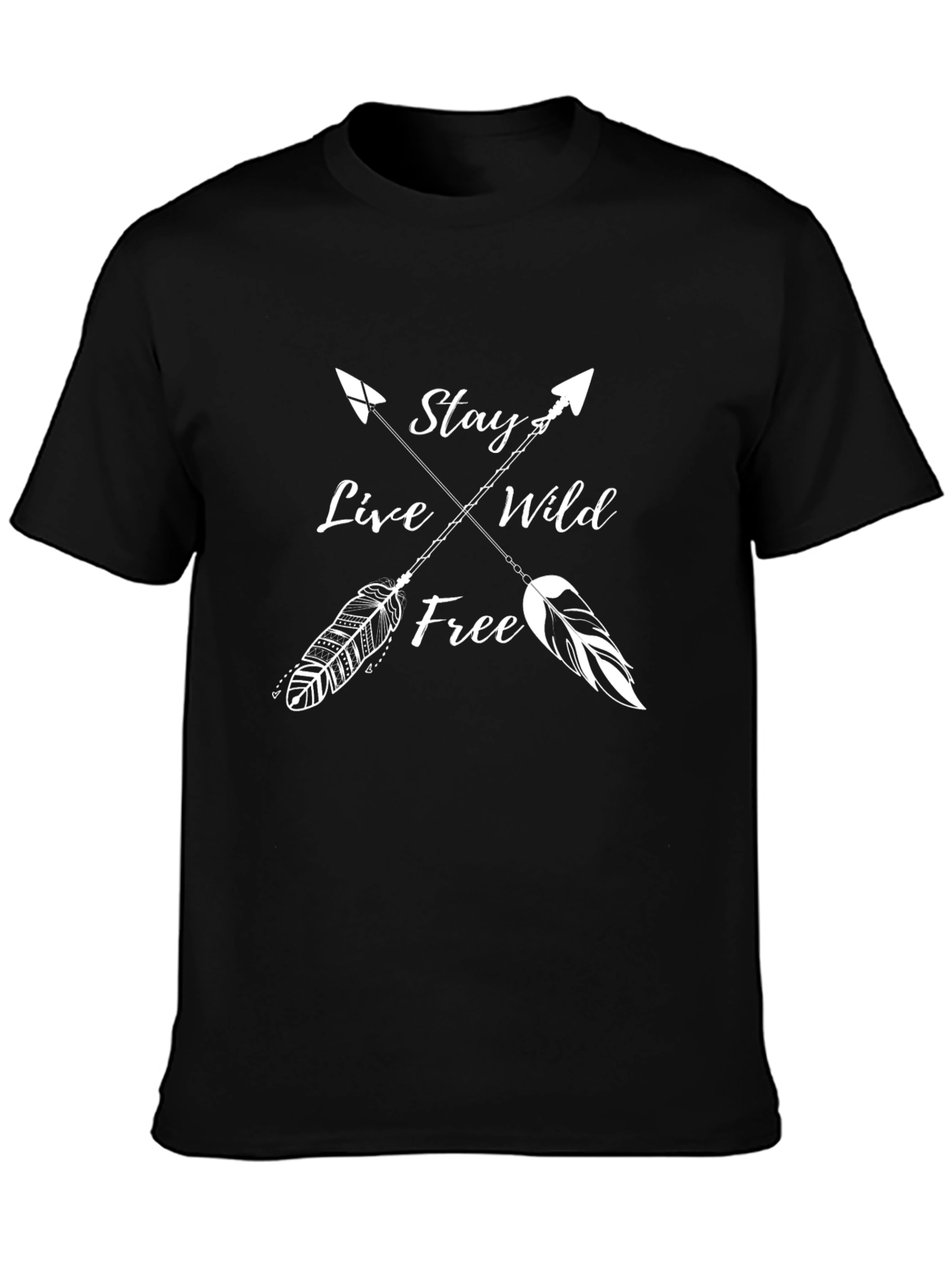 Stay Wild Free Arrow Graphic Tee