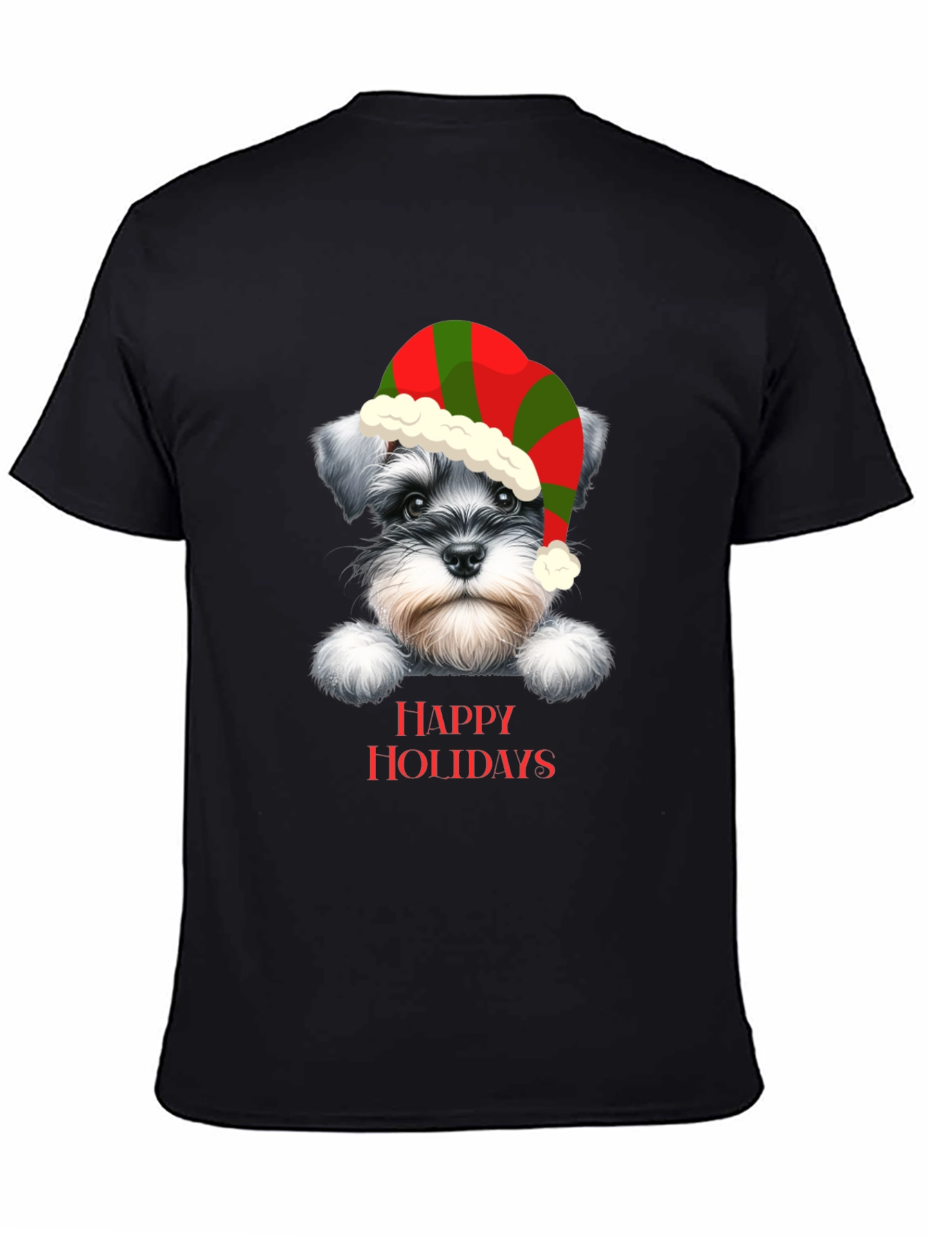 Festive Dog Holiday T-Shirt