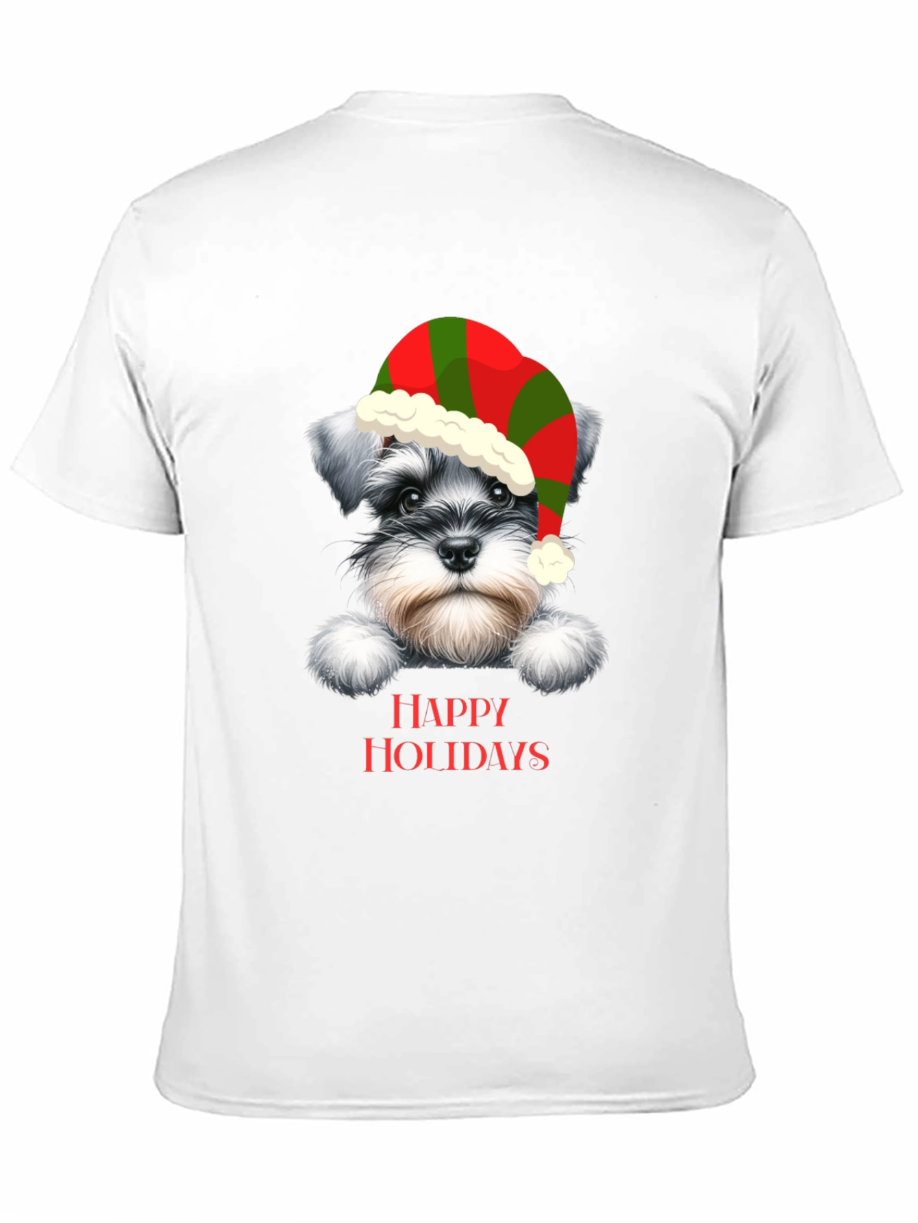 Festive Dog Holiday T-Shirt