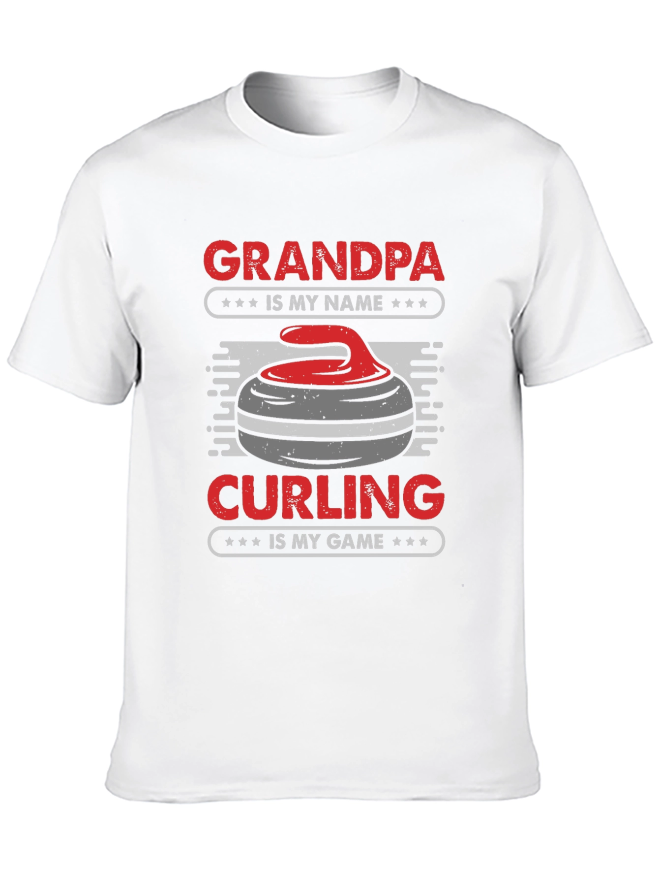 Grandpa Curling T-Shirt