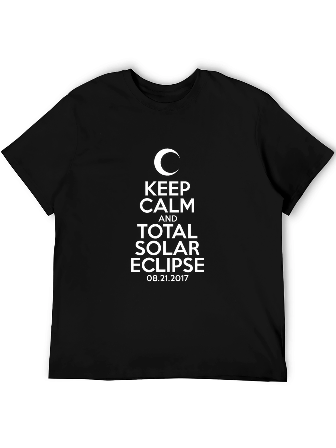 Total Solar Eclipse 2017 T-Shirt - Keep Calm