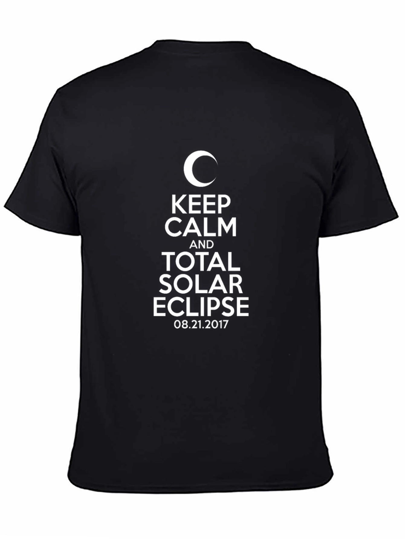 Total Solar Eclipse 2017 T-Shirt - Keep Calm