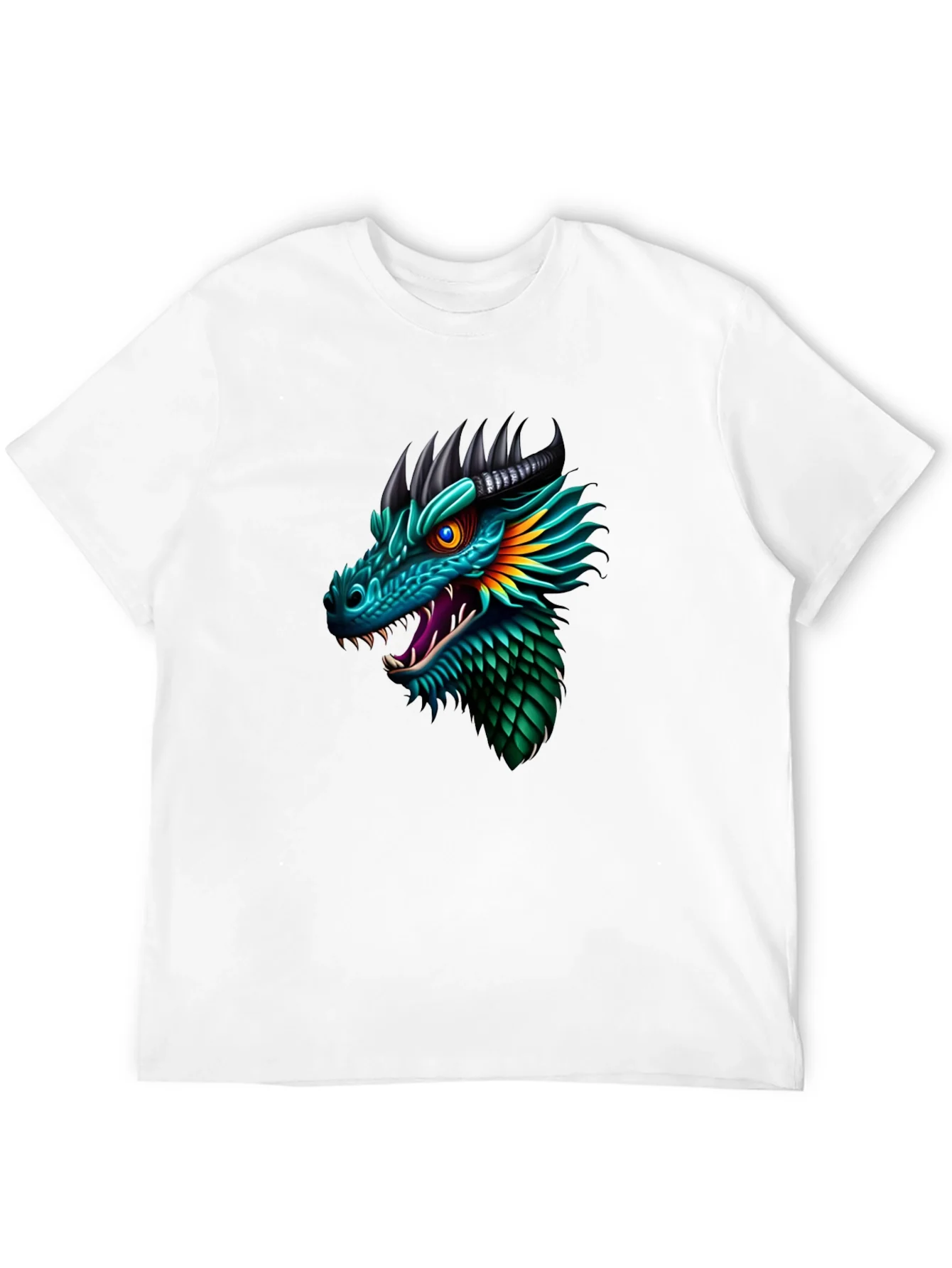 Dragon Graphic Tee - Black