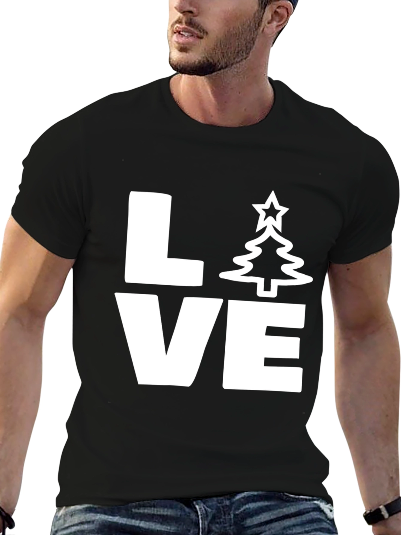 Christmas Tree Love T-Shirt - Holiday Season Apparel