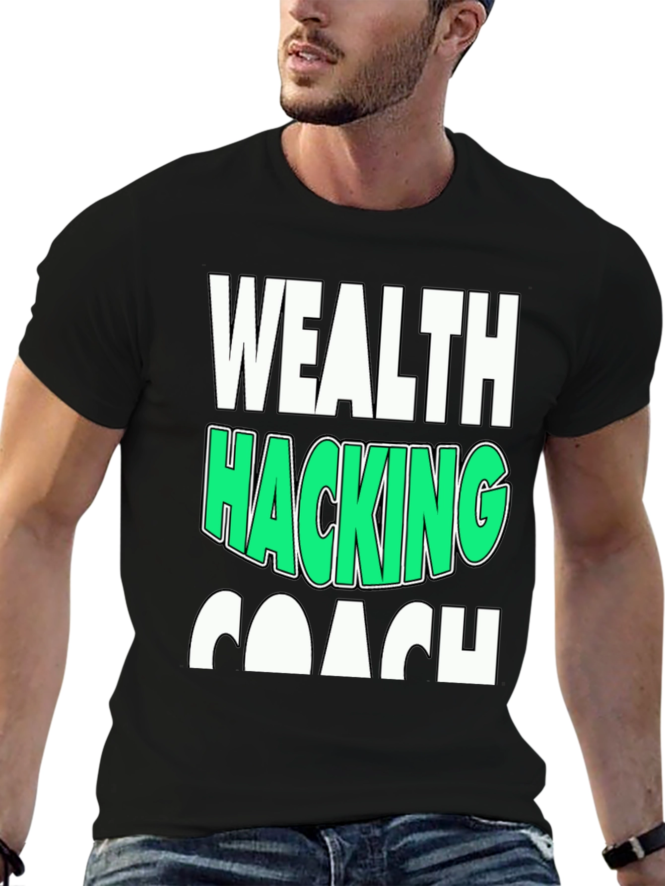 Wealth Hacking Coach Graphic Tee
