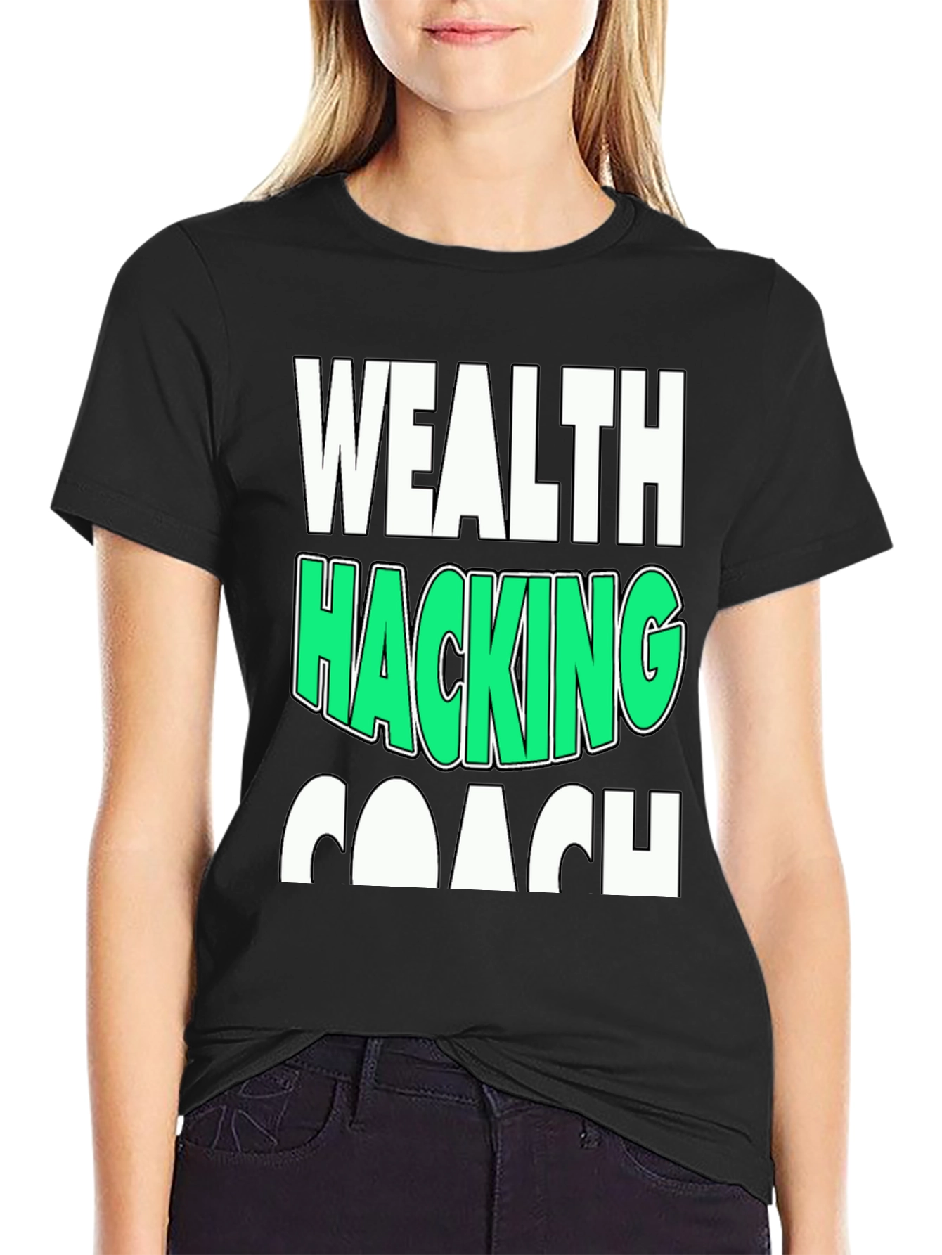 Wealth Hacking Coach Graphic Tee