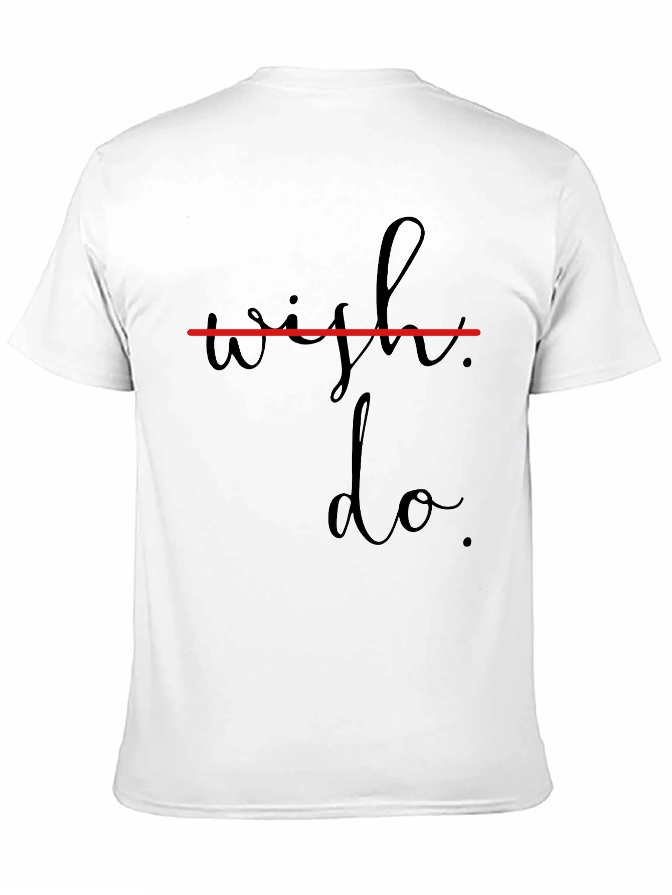 Wish Do T-Shirt - Stylish Mens Black Tee