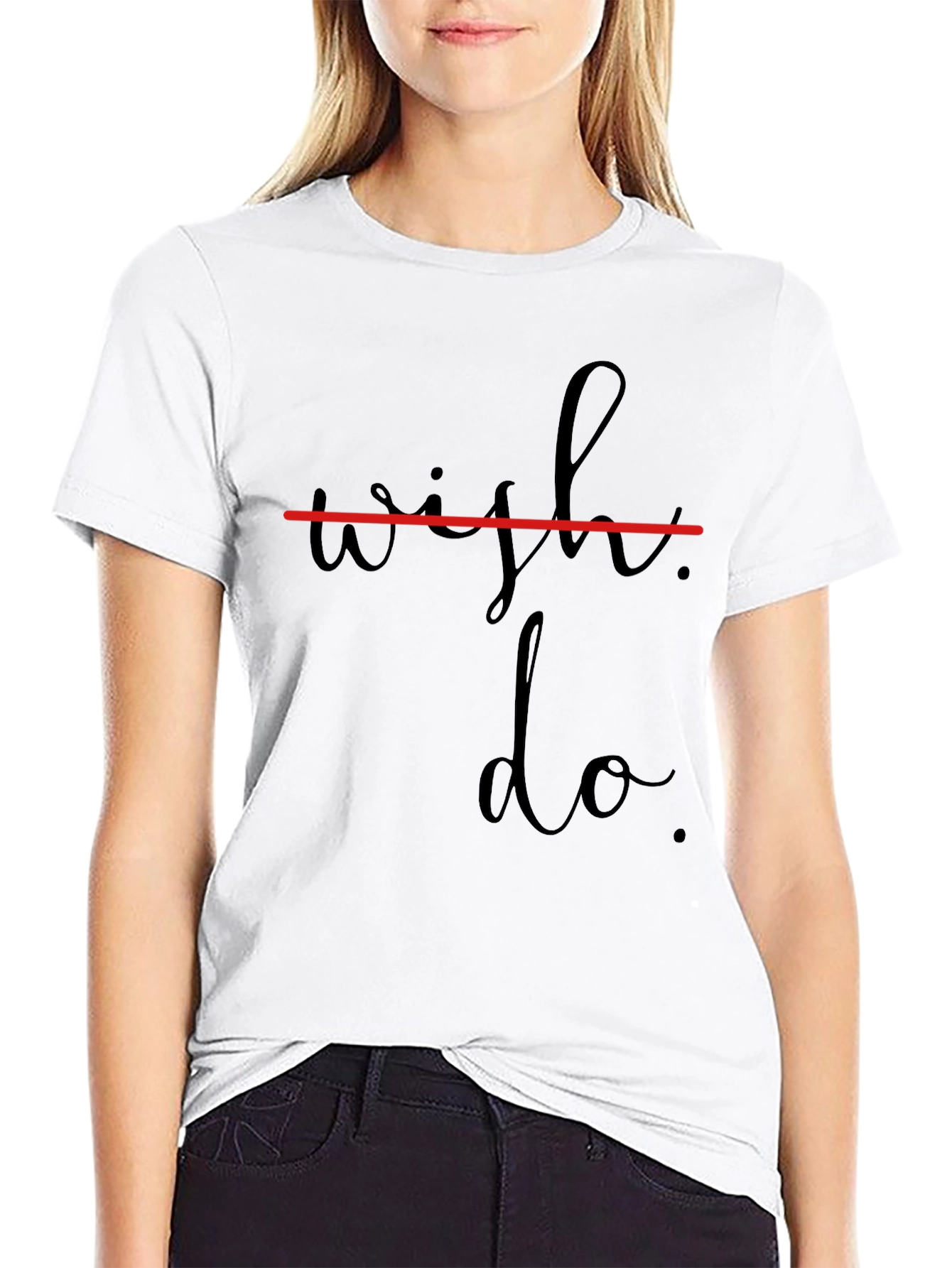 Wish Do T-Shirt - Stylish Mens Black Tee