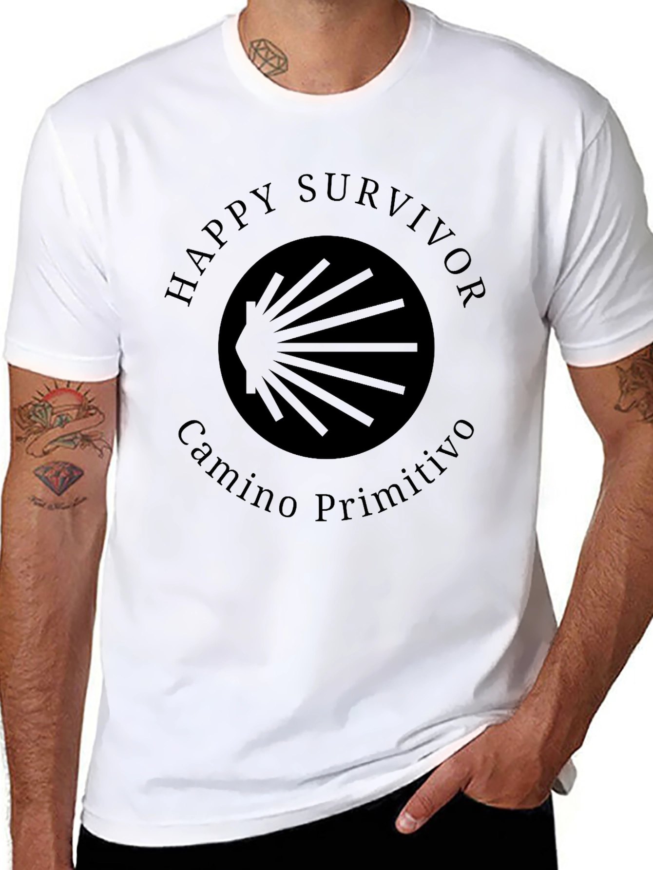 Happy Survivor Camino Primitivo T-Shirt