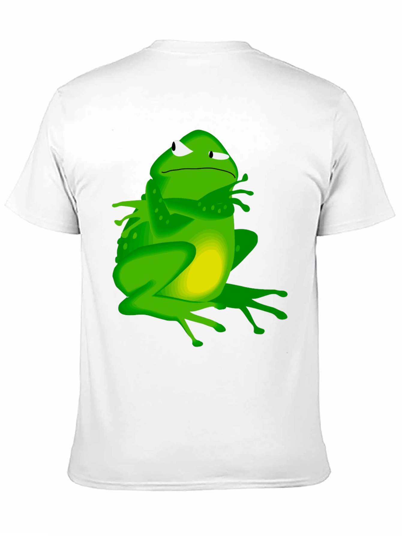 Grumpy Frog Graphic Tee - Mens Black T-Shirt