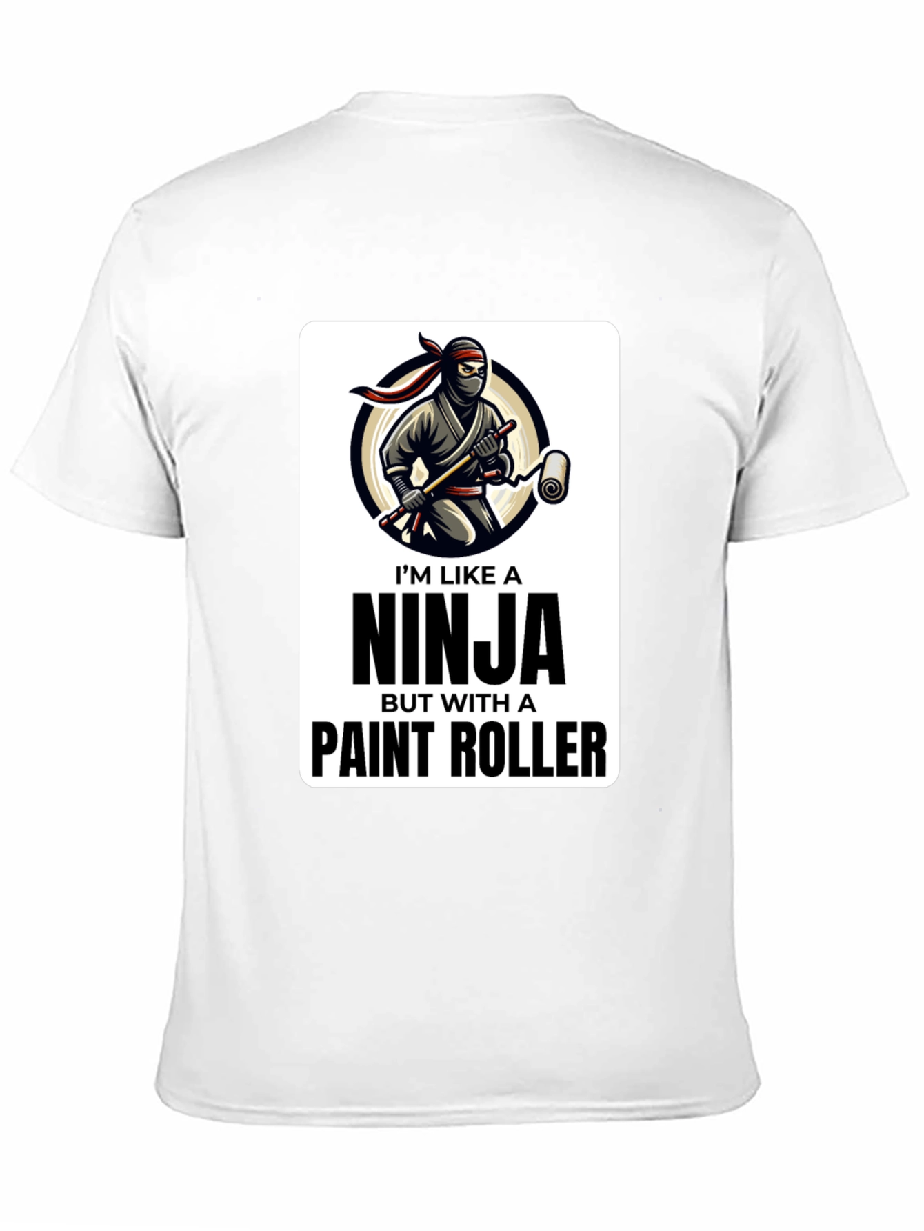 Ninja Painter T-Shirt - Funny Painting Tee