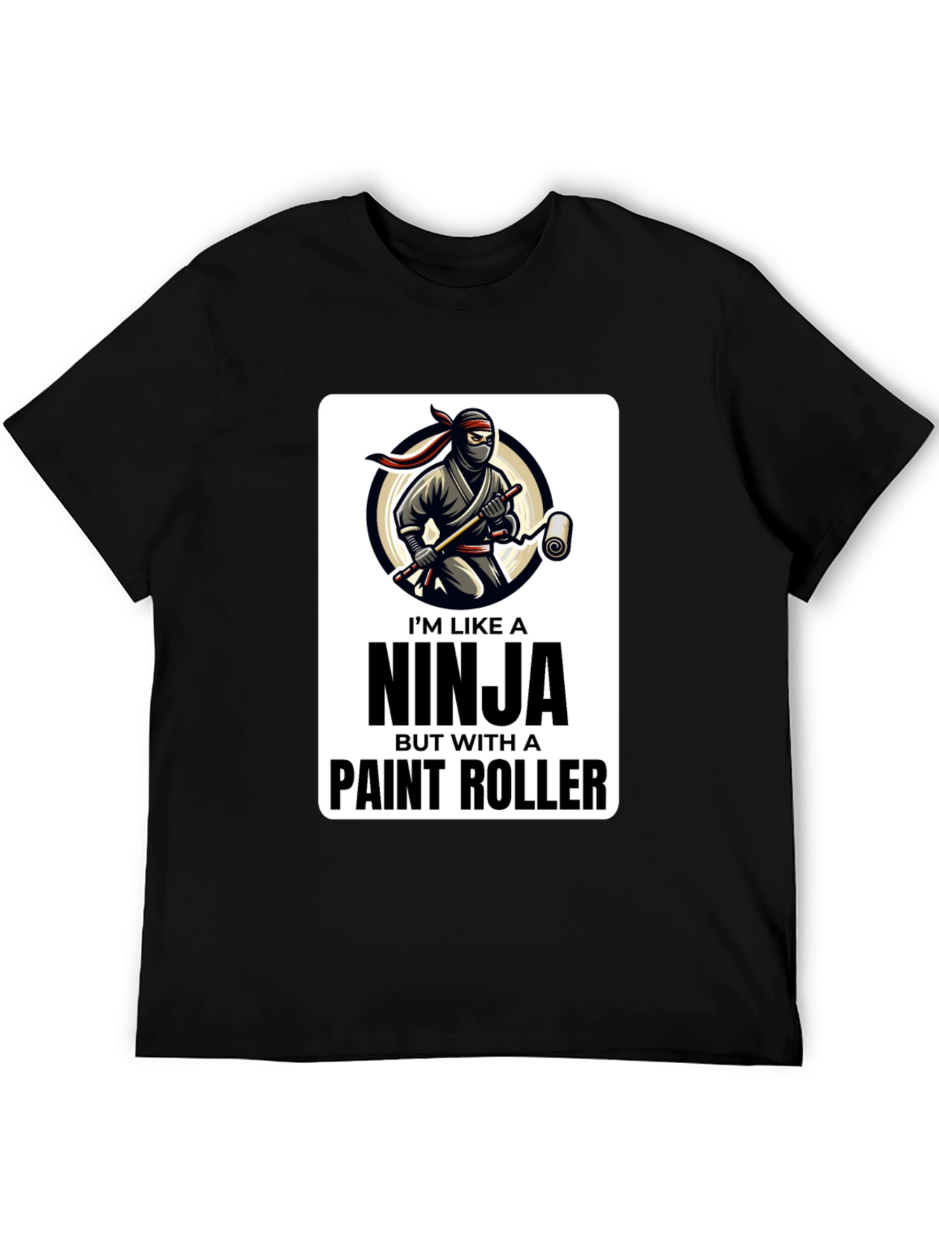 Ninja Painter T-Shirt - Funny Painting Tee