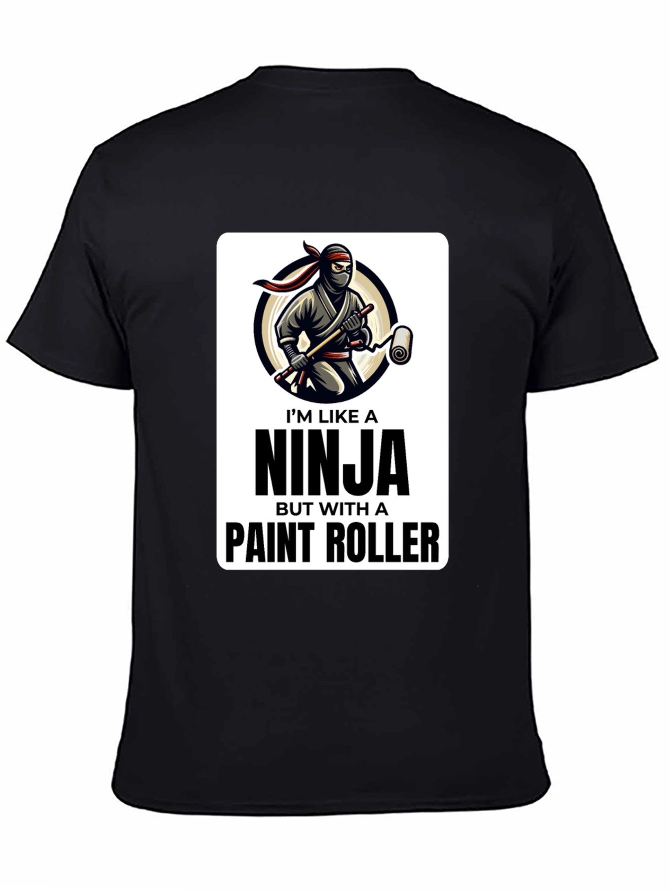 Ninja Painter T-Shirt - Funny Painting Tee