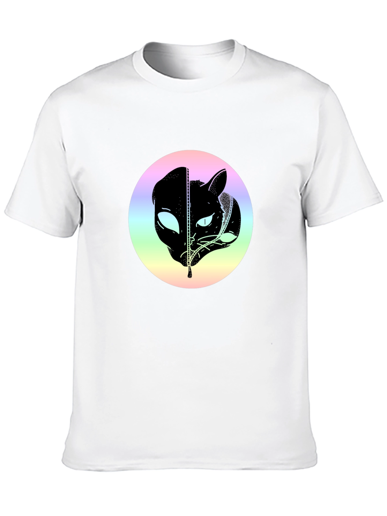 Alien Cat T-Shirt: Unique Sci-Fi Graphic Tee